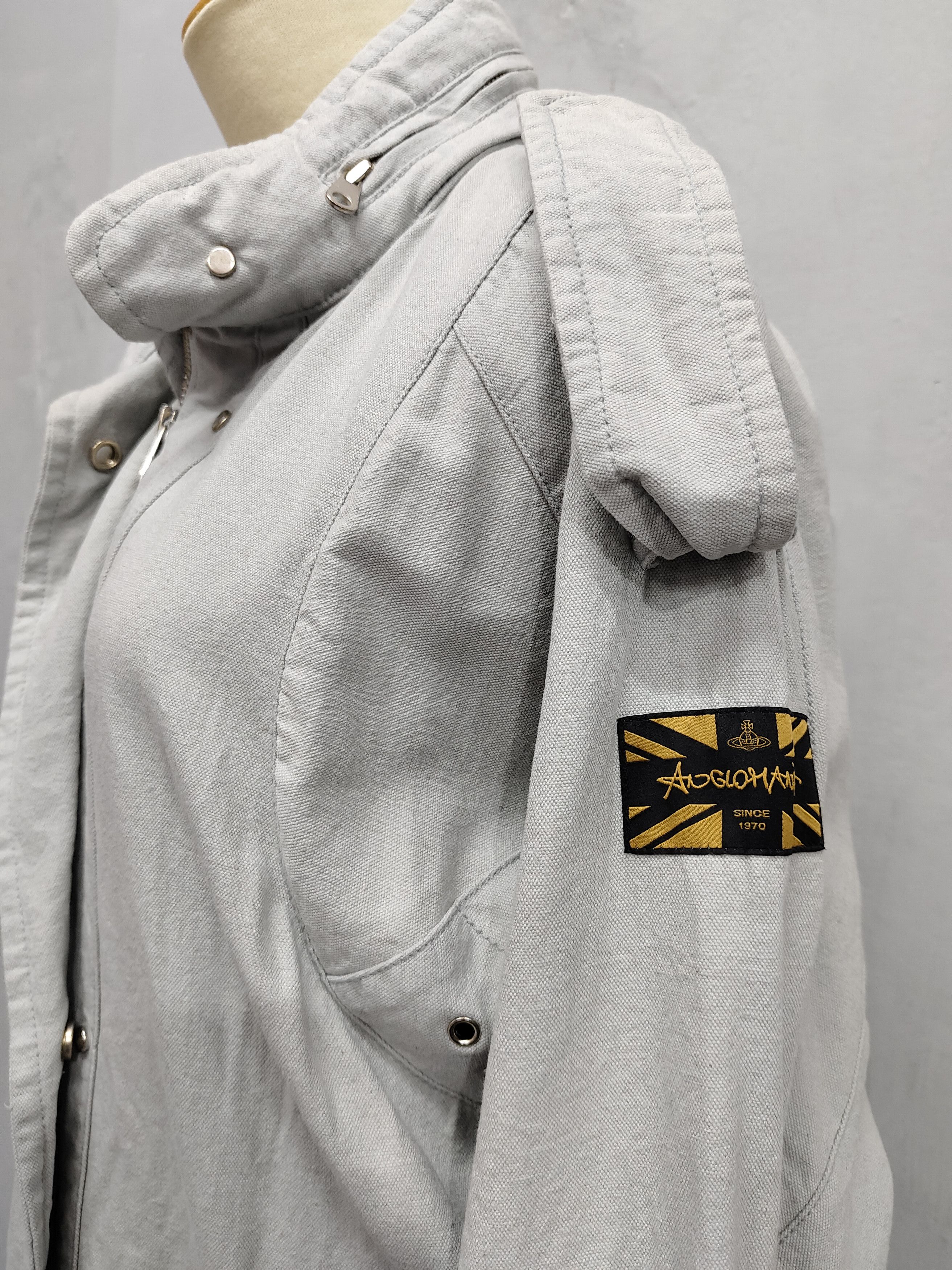 Vivienne Westwood 🇬🇧Vivienne Westwood Anglomania Utility Cinched Waist Parka Size M / US 6-8 / IT 42-44 - 5 Thumbnail