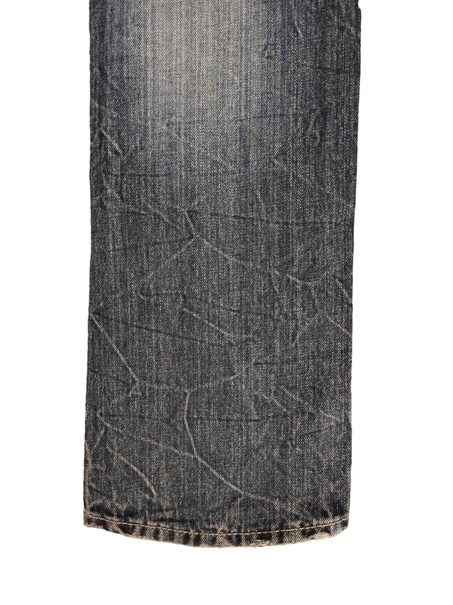 GOSTAR DE FUGA Gostar De Fuga Japan Clawmark Distress Faded Denim Jeans Y2k Size US 31 - 17 Thumbnail