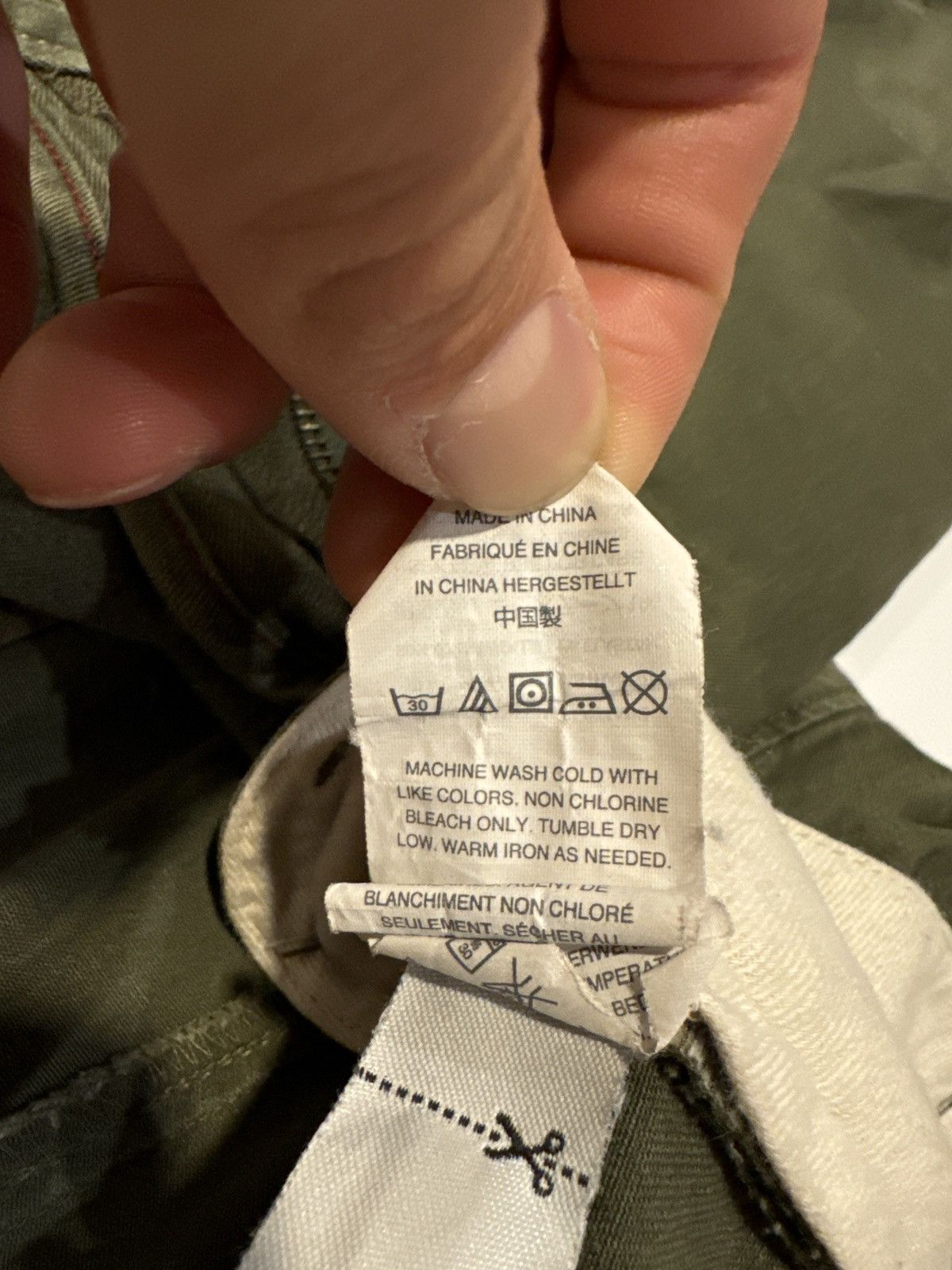 J.Crew Stretch Chino 770 in olive green Size US 34 / EU 50 - 2 Thumbnail