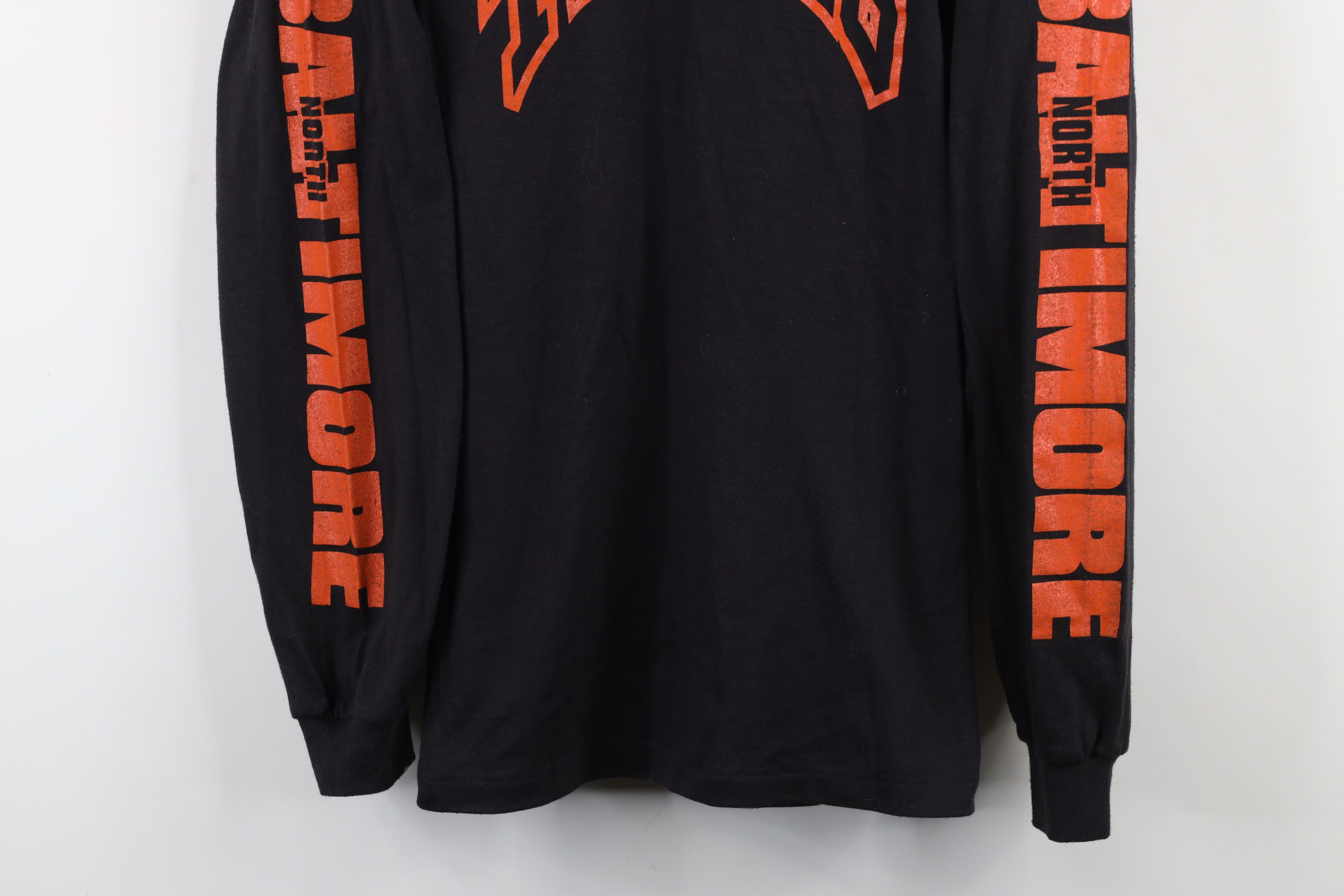 Vintage Vintage 70s North Baltimore Tigers Ohio Hoodie T-Shirt USA Size US L / EU 52-54 / 3 - 3 Thumbnail