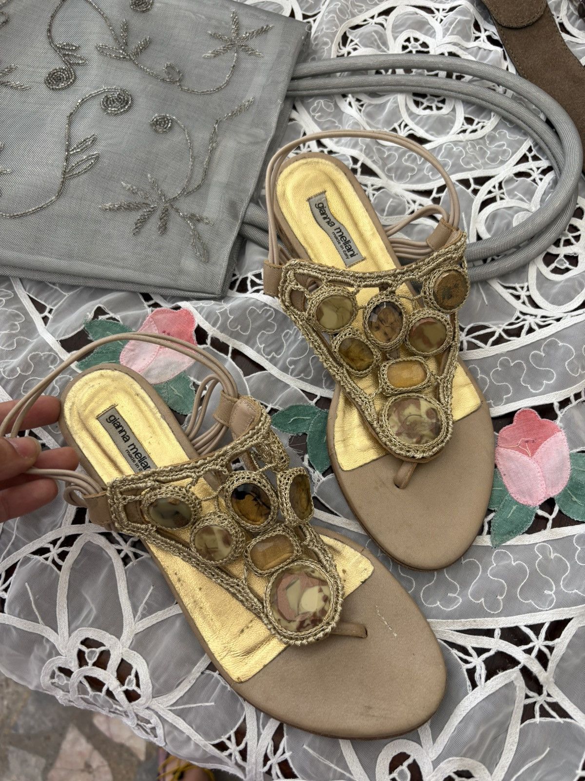 Vintage Gianna Meliani sandals Size US 6 / IT 36 - 8 Thumbnail