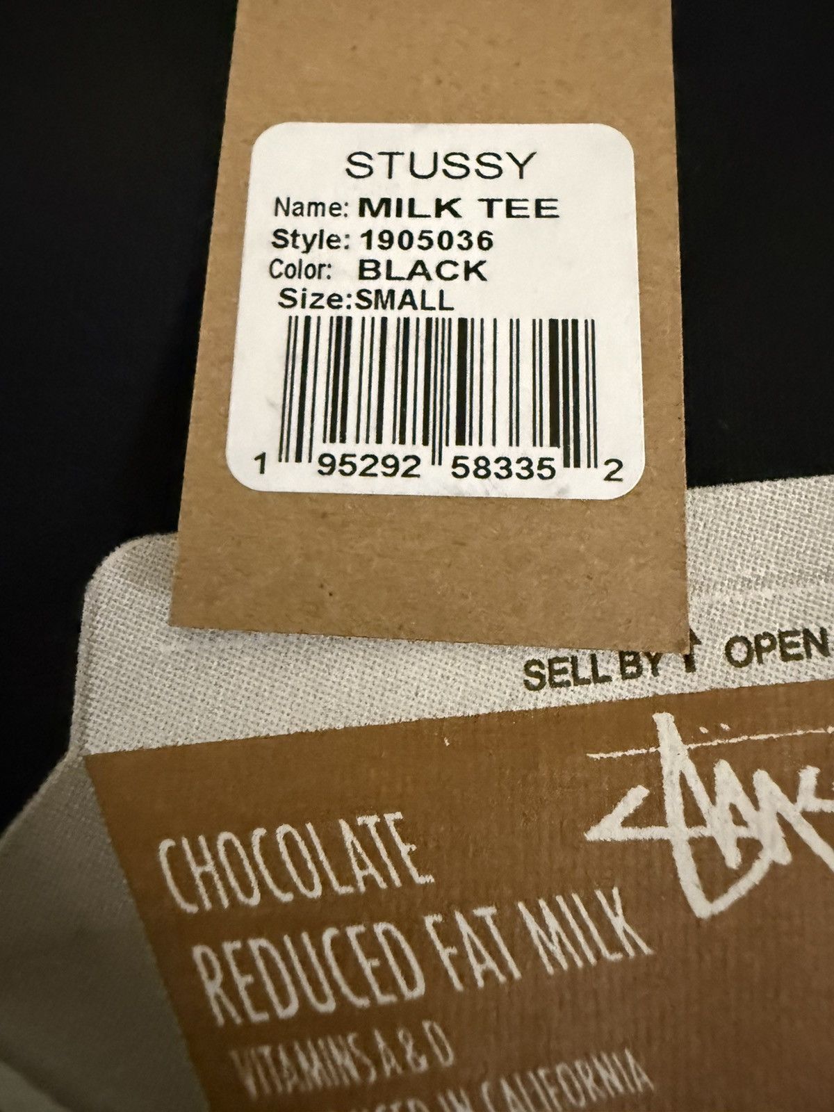 Stussy Stussy Milk tee Size US S / EU 44-46 / 1 - 3 Thumbnail