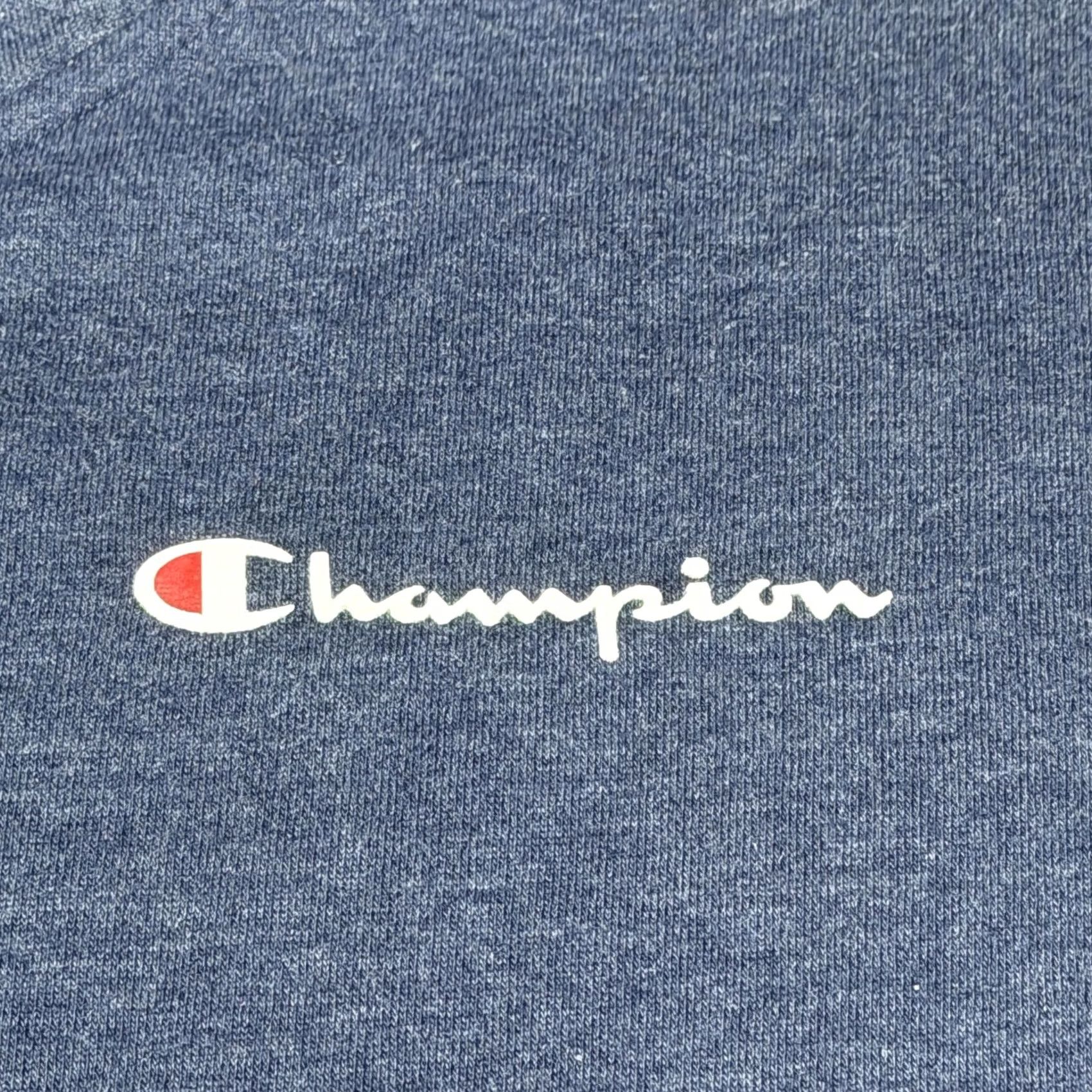 Champion Champion Hoodie Mens XL Blue Pullover Fleece Sweatshirt Script Logo Athletic Size US XL / EU 56 / 4 - 3 Thumbnail