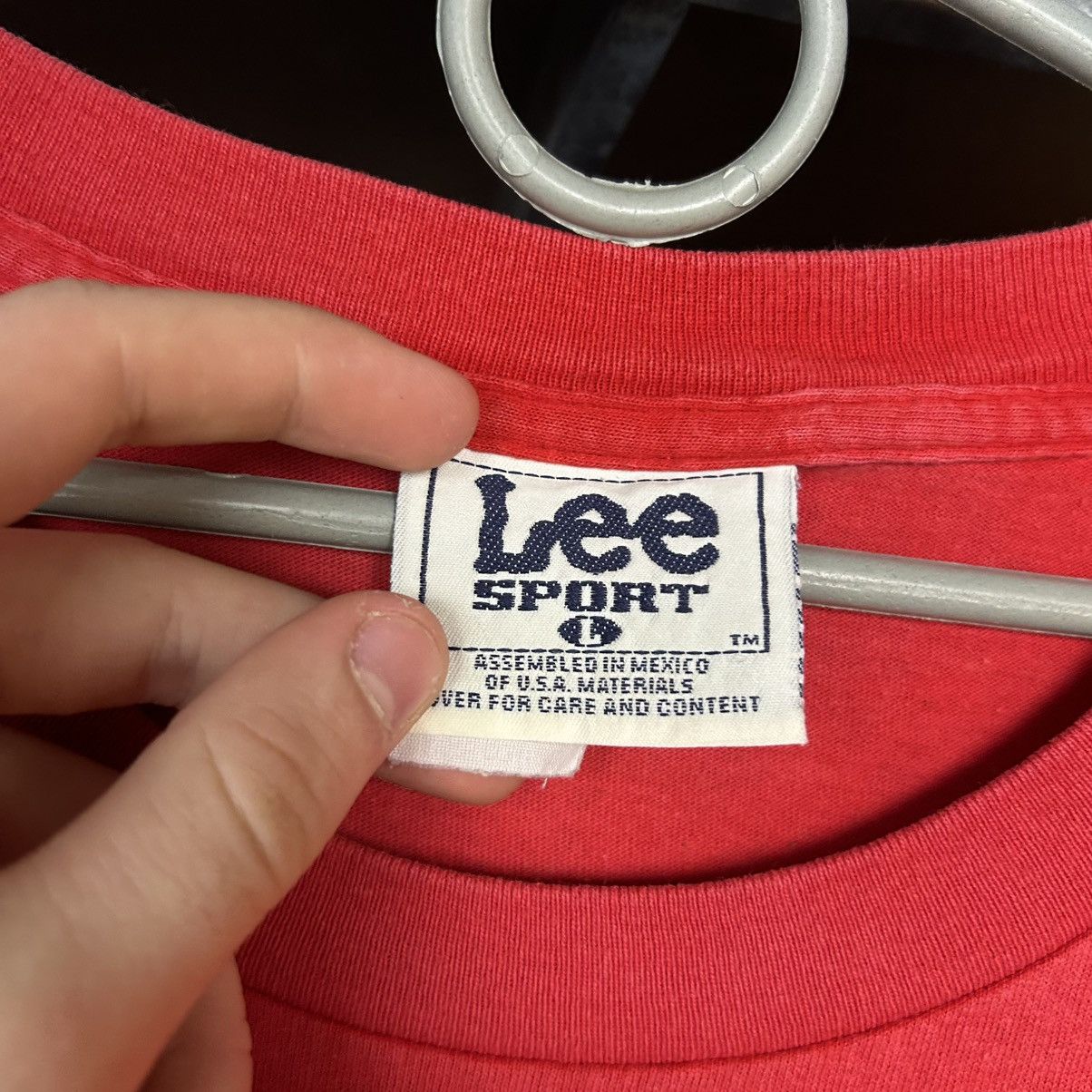 Lee Vintage Lee Sport Nebraska Big logo Huskers 90’s tee Size US L / EU 52-54 / 3 - 7 Thumbnail