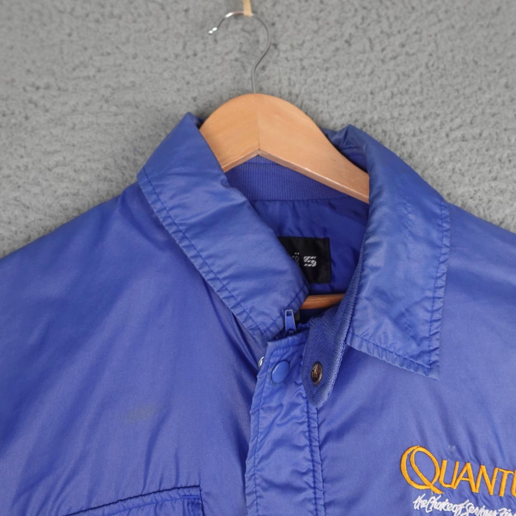 Vintage VINTAGE Harris Nylon Bomber Jacket Mens L Blue Embroidered Logo 90s Size US L / EU 52-54 / 3 - 5 Thumbnail