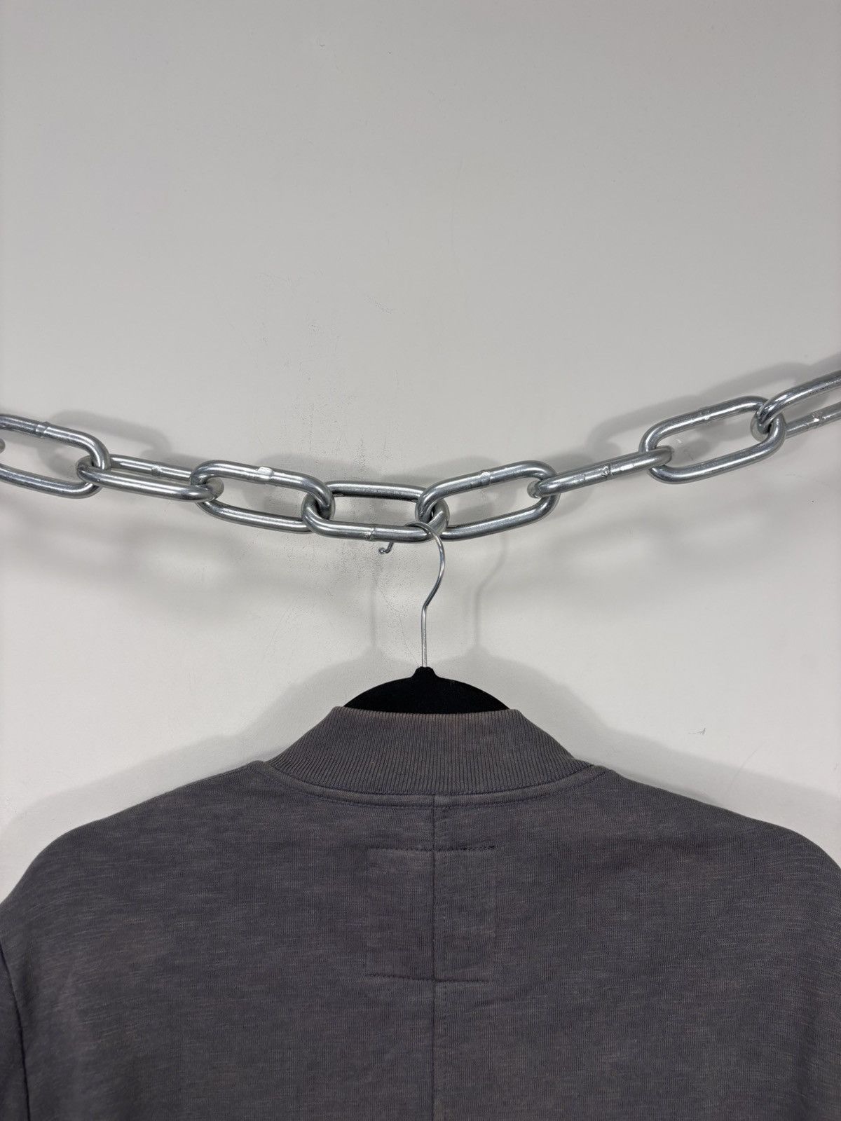 Allsaints AllSaints Men’s Grey Full Zip Cotton Newton Bomber Jacket Size US S / EU 44-46 / 1 - 20 Thumbnail