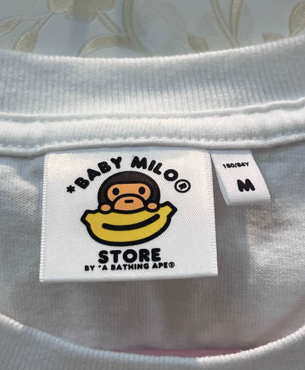 Bape BAPE white short-sleeve tee Size US M / EU 48-50 / 2 - 4 Thumbnail