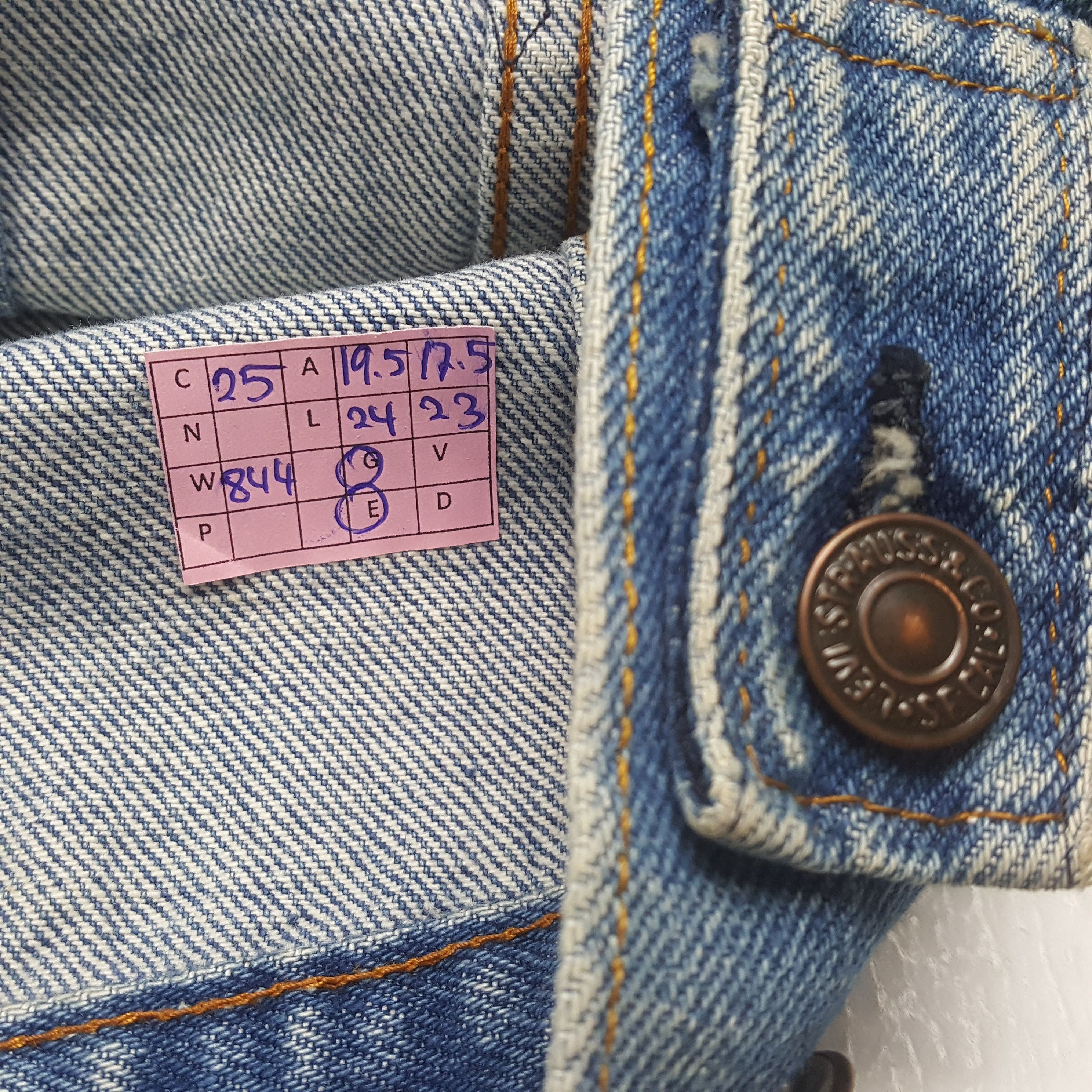 Levi's Levis Fashion Style Denim Jacket RR25 Size US S / EU 44-46 / 1 - 7 Thumbnail