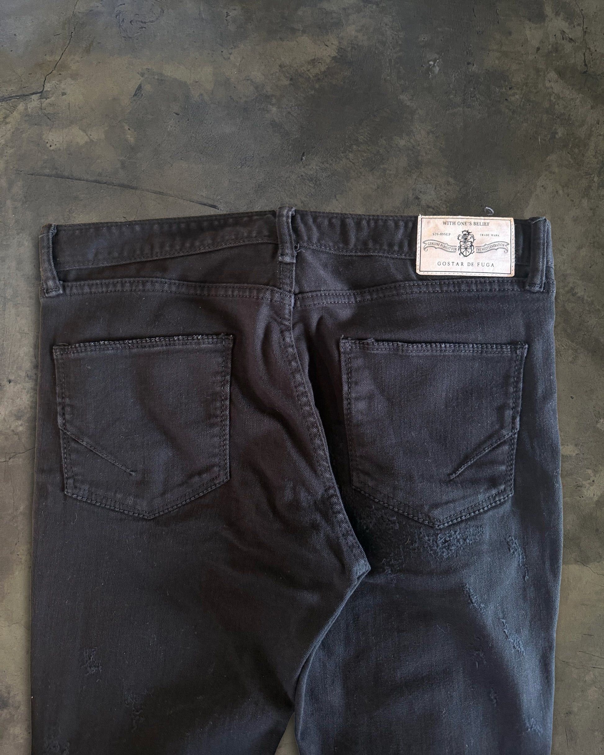 GOSTAR DE FUGA GOSTAR DE FUGA DISTRESSED SKINNY DENIM Size US 28 / EU 44 - 5 Thumbnail