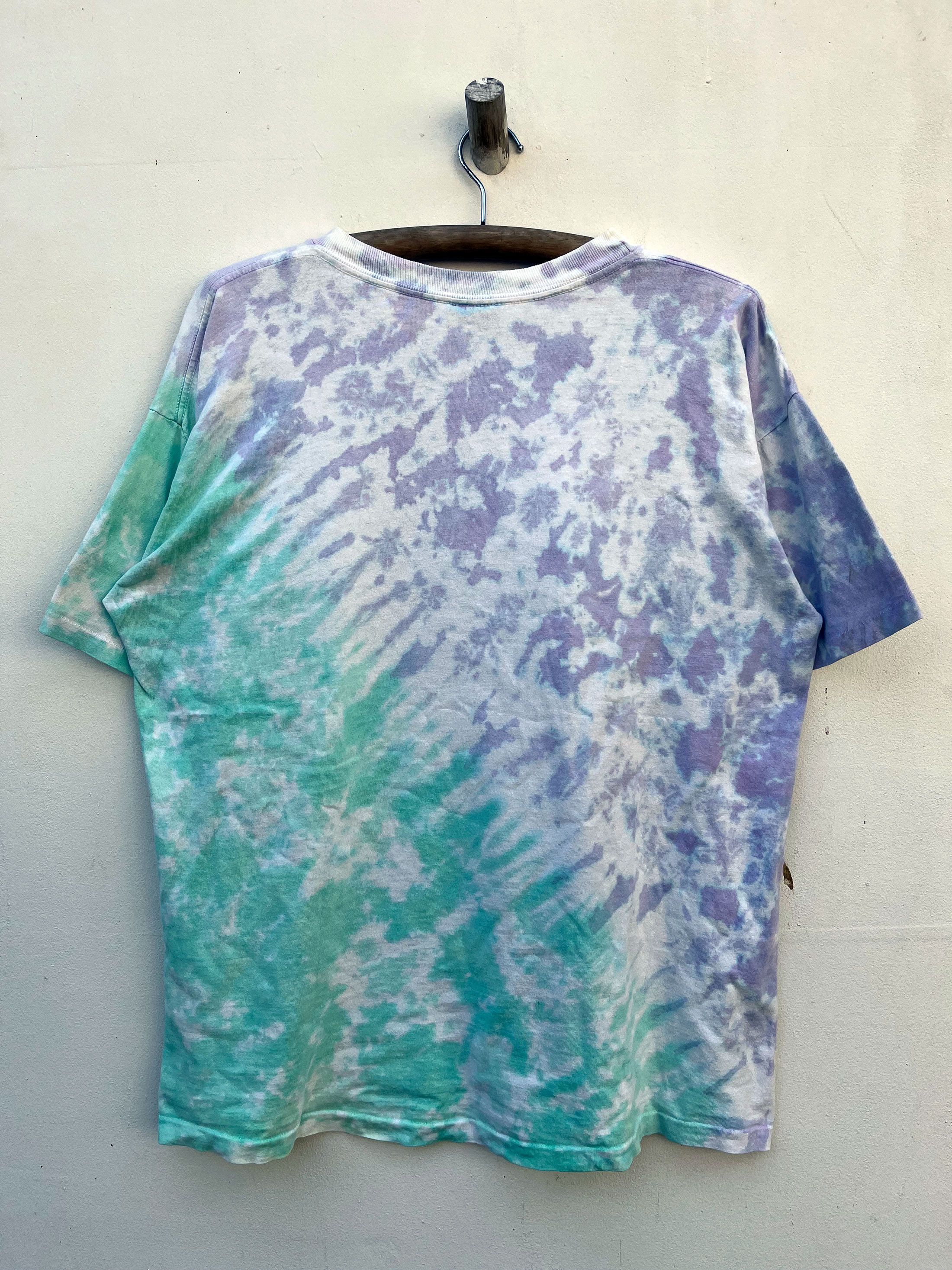 Band Tees Vintage Music Festival Woodstock 1994 Tie Dyed Size US XL / EU 56 / 4 - 4 Thumbnail
