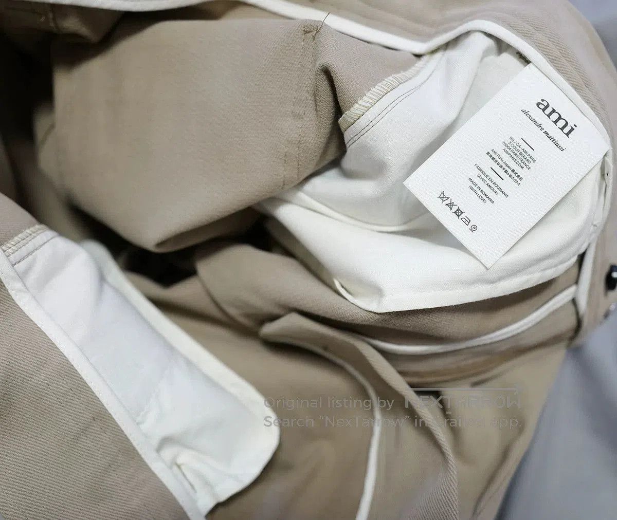 AMI ami paris cargo taper pants for stylish comfort. Size US 26 / EU 42 - 5 Thumbnail
