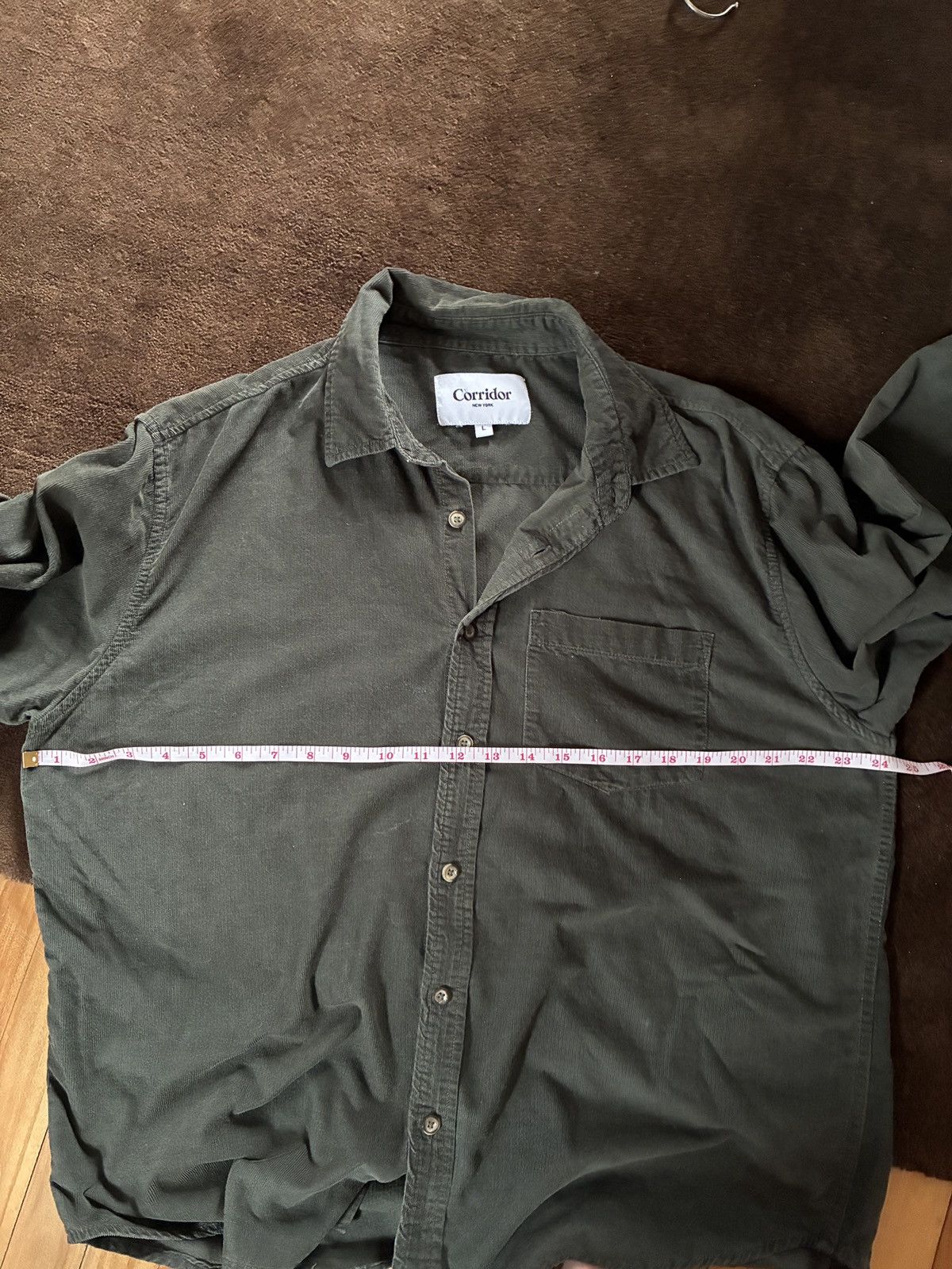 Corridor Corridor LS Corduroy Shirt Size US L / EU 52-54 / 3 - 7 Thumbnail