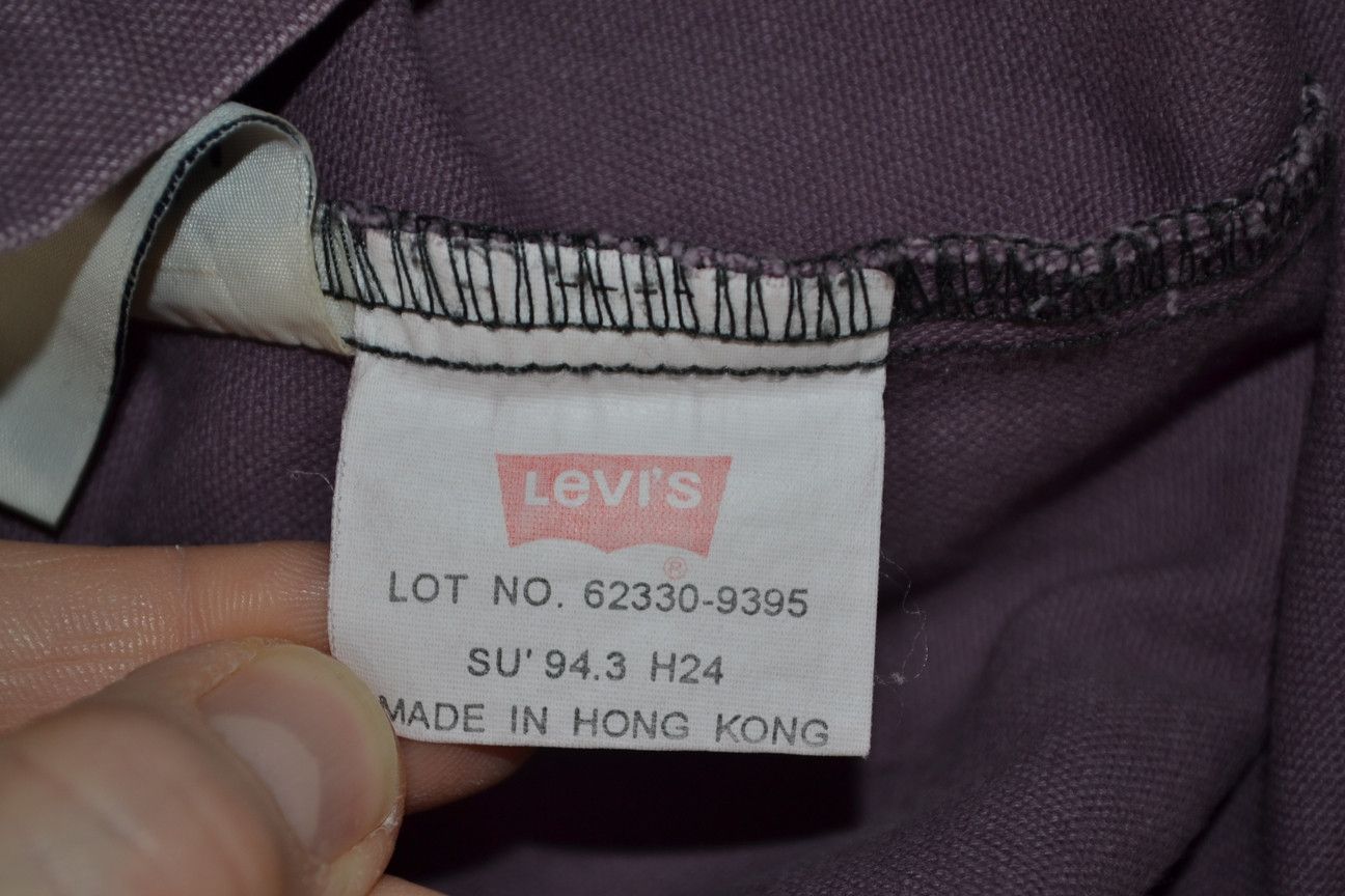 Levi's × Levi's Vintage Clothing × Vintage Vintage Levis Canvas Shirt L Size US L / EU 52-54 / 3 - 12 Thumbnail