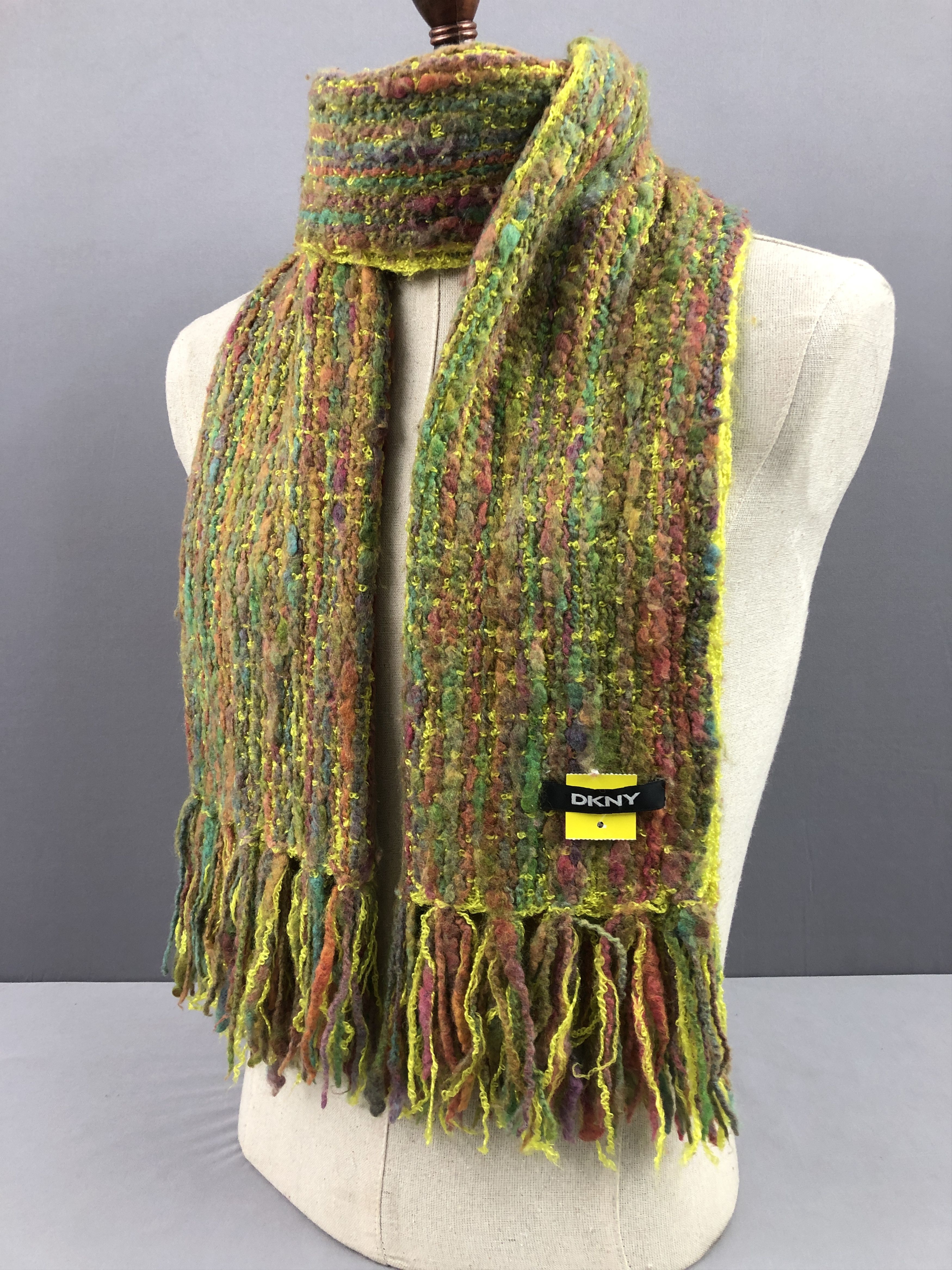 DKNY × Vintage Vintage DKNY Scarf / Muffler / Neckwear Size ONE SIZE - 2 Thumbnail