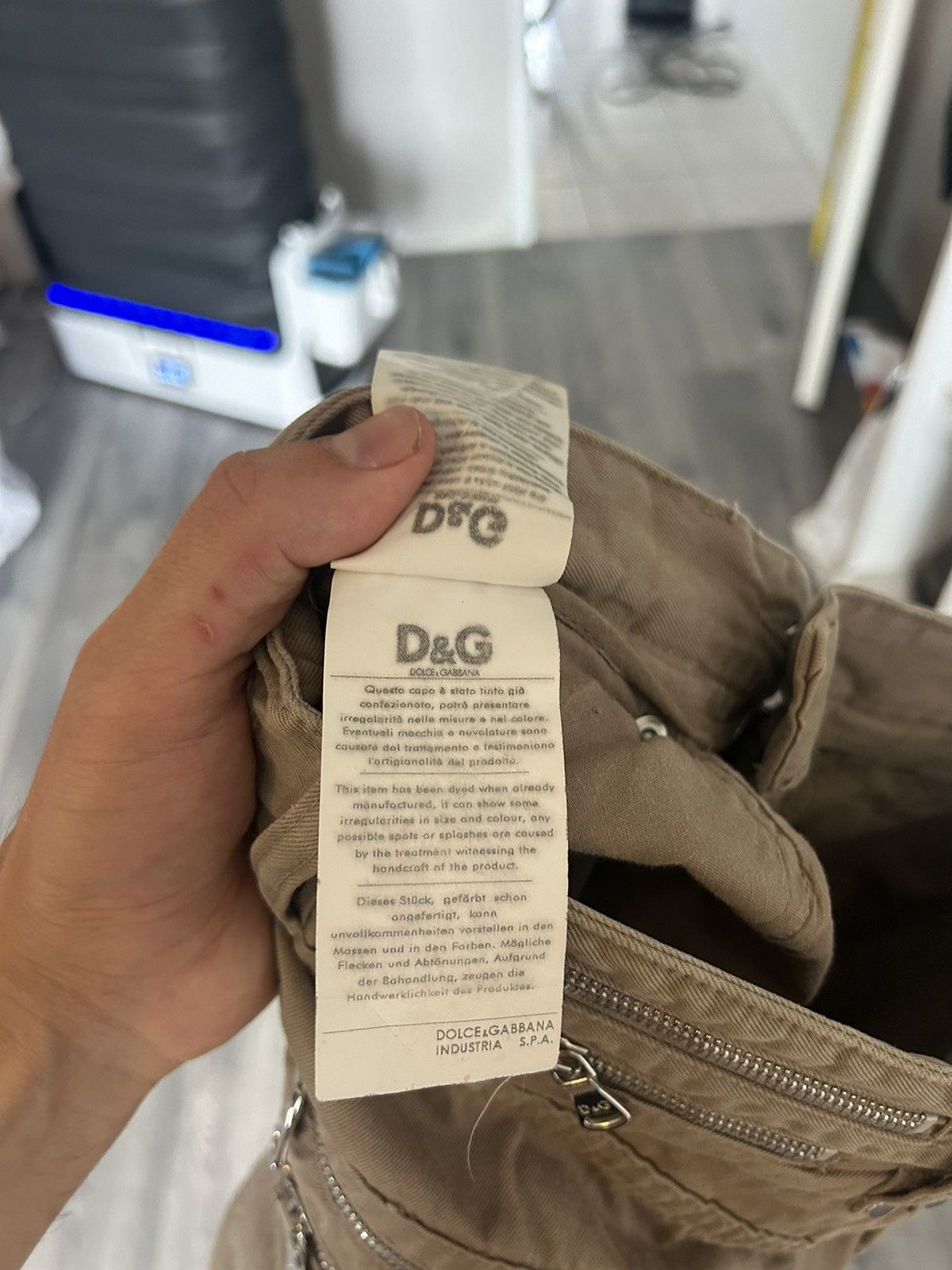 Dolce & Gabbana Zipper Jeans Size US 31 - 12 Thumbnail