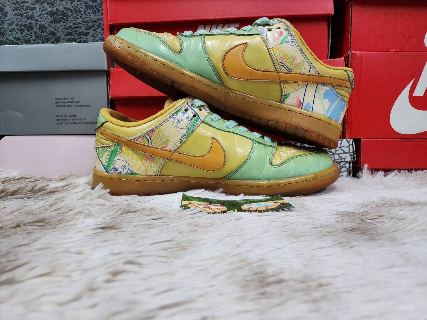 Nike Nike Dunk Low Serena Williams 2006 Size US 11 / EU 44 - 9 Thumbnail