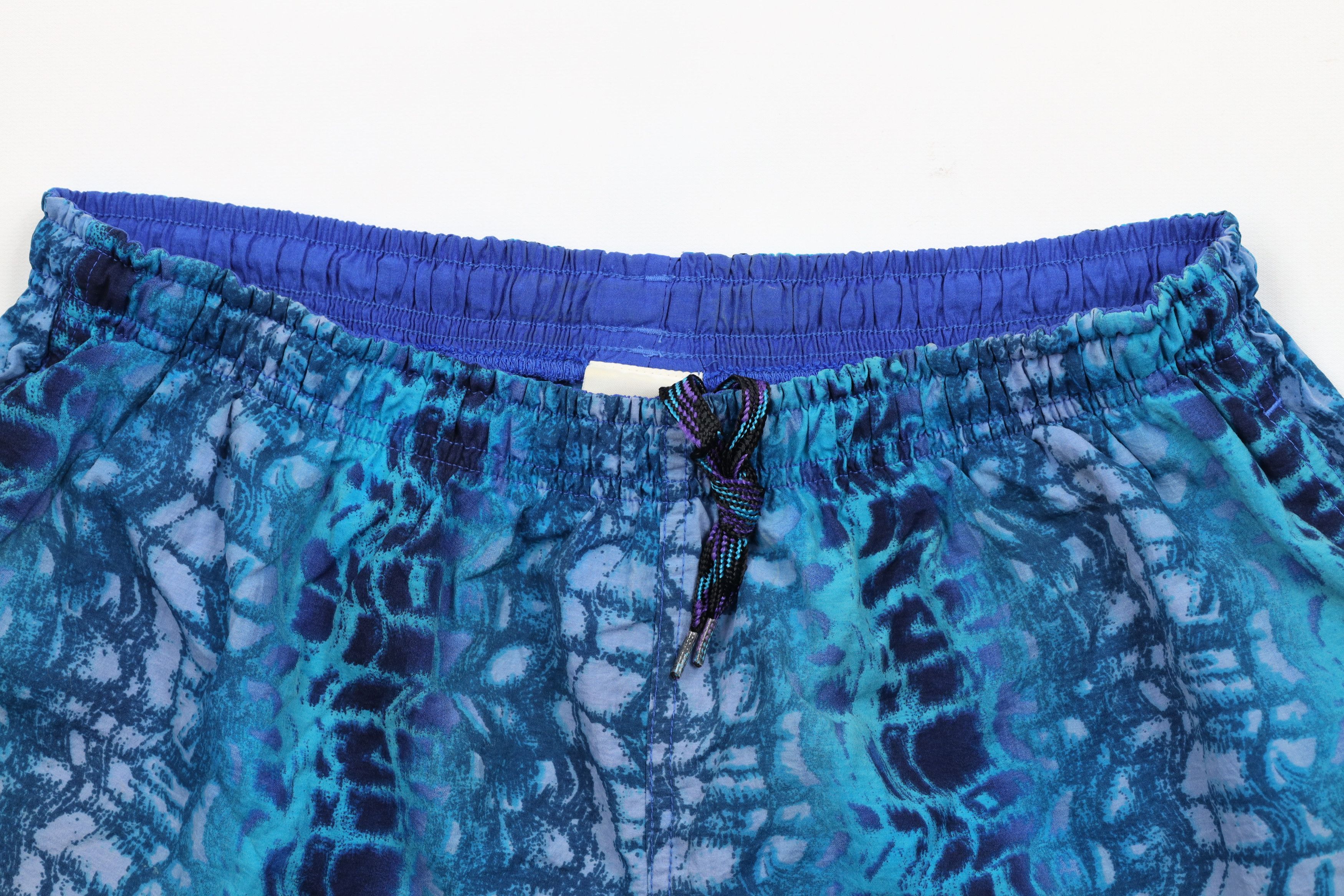 Speedo × Vintage Vintage 90s Speedo Spell Out Above Knee Shorts Swim Trunks Size US 34 / EU 50 - 2 Thumbnail
