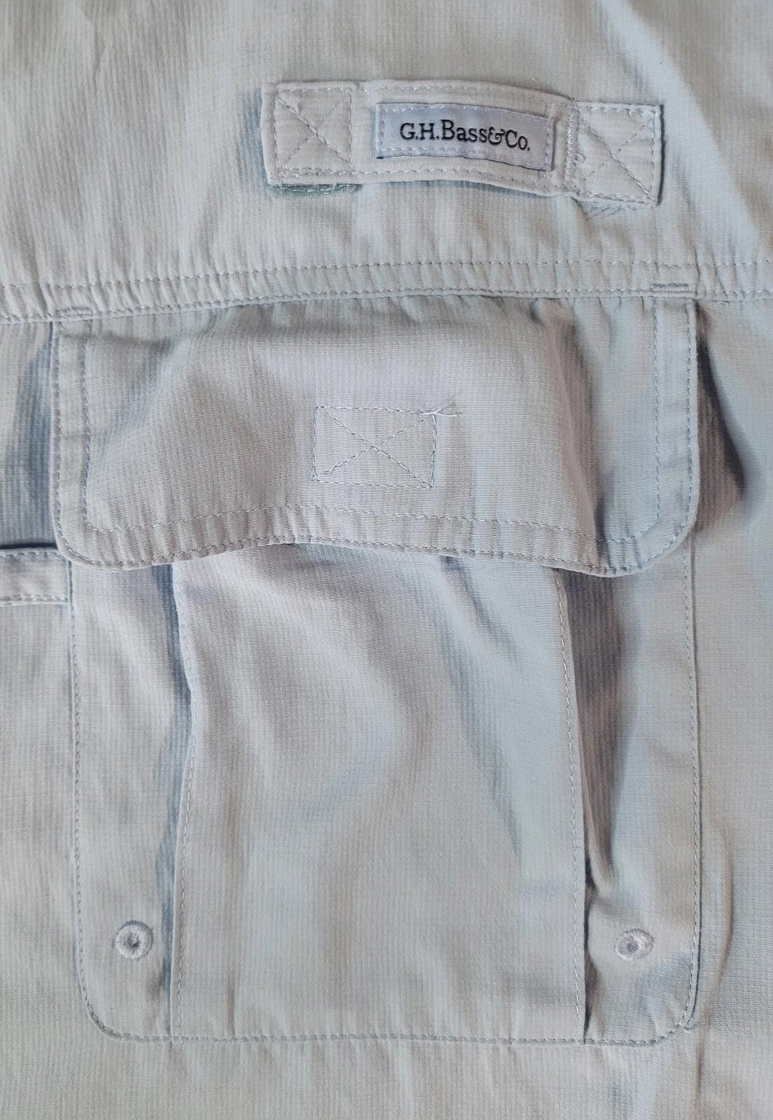G.H. Bass & Co. G.H.Bass & Co Mens XL Explorer Series Button Down Shirt fish Size US XL / EU 56 / 4 - 5 Thumbnail