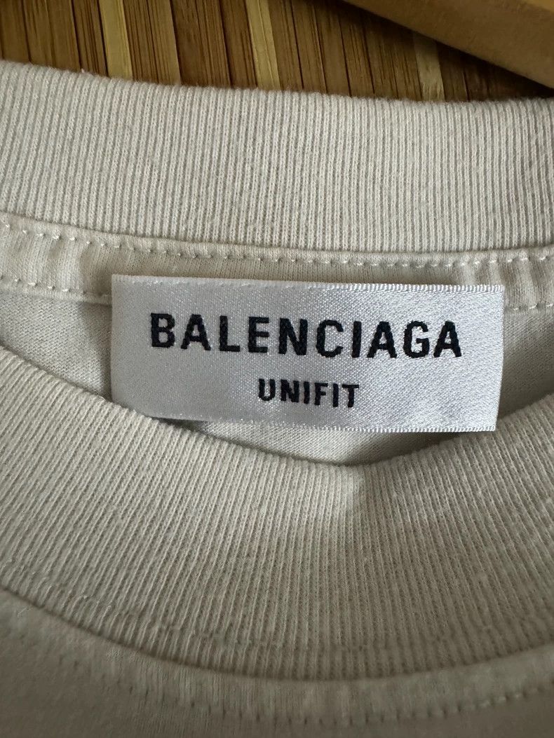 Balenciaga Balenciaga couture boxy Embroidered Letter Short Sleeve Size US M / EU 48-50 / 2 - 6 Thumbnail