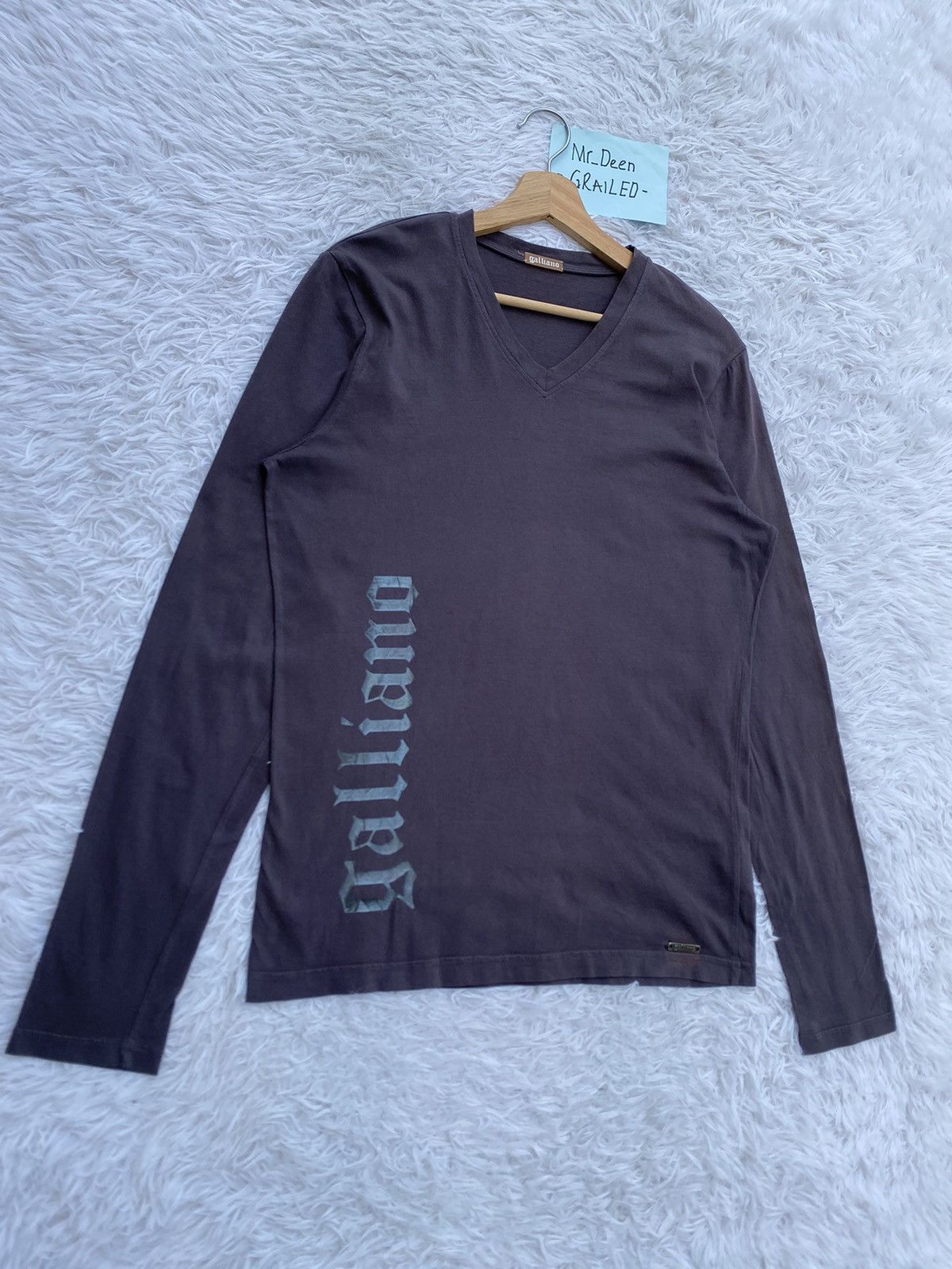 John Galliano Rare Vintage John Galliano Spellout Long sleeve Size US M / EU 48-50 / 2 - 2 Thumbnail