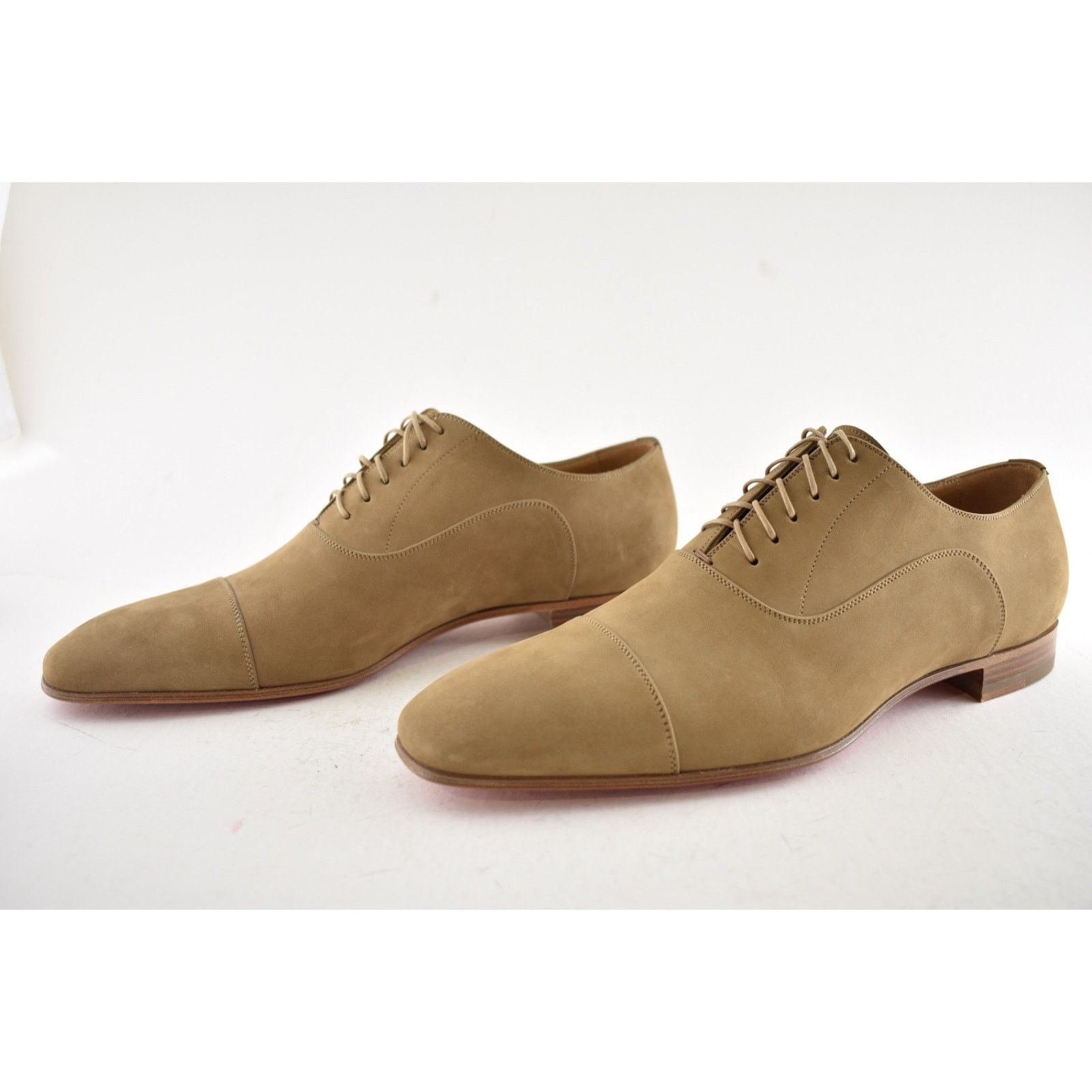 Christian Louboutin Christian Louboutin Beige Oxford Dress Loafer 43.5 10.5 Size US 10 / EU 43 - 10 Thumbnail