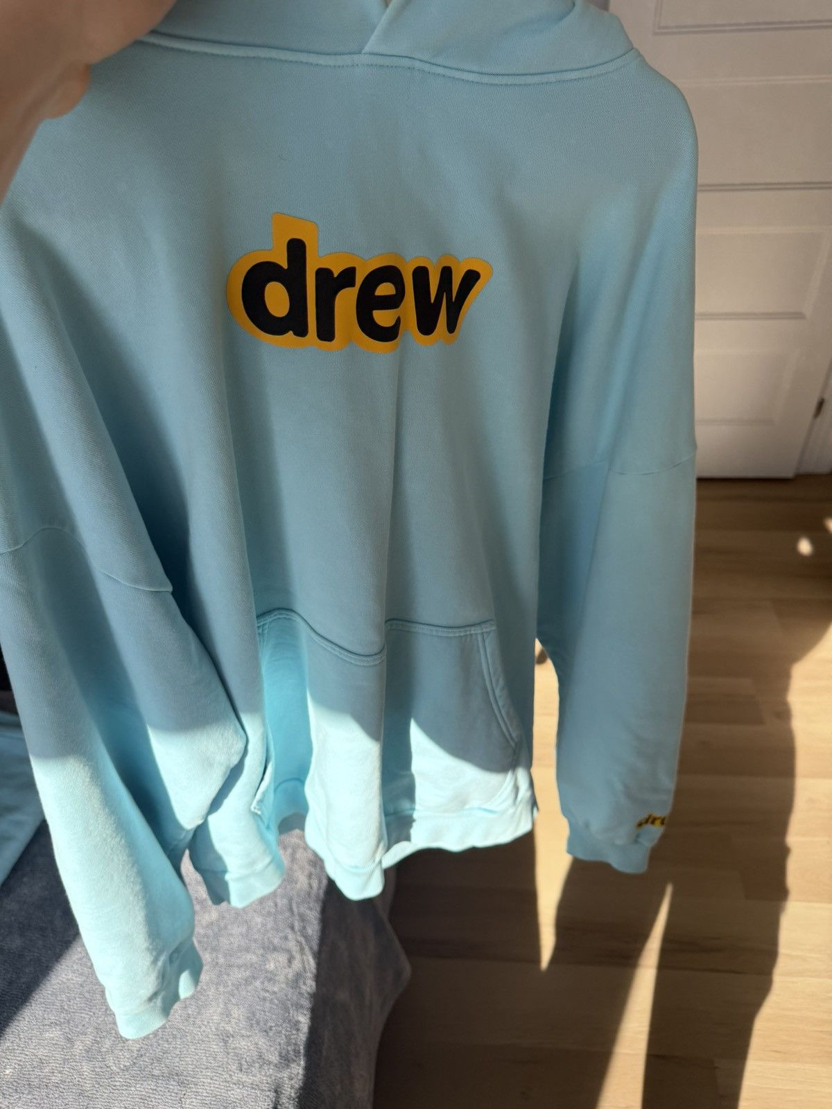 Drew House SECRET HOODIE SEA BLUE Size US XL / EU 56 / 4 - 2 Thumbnail