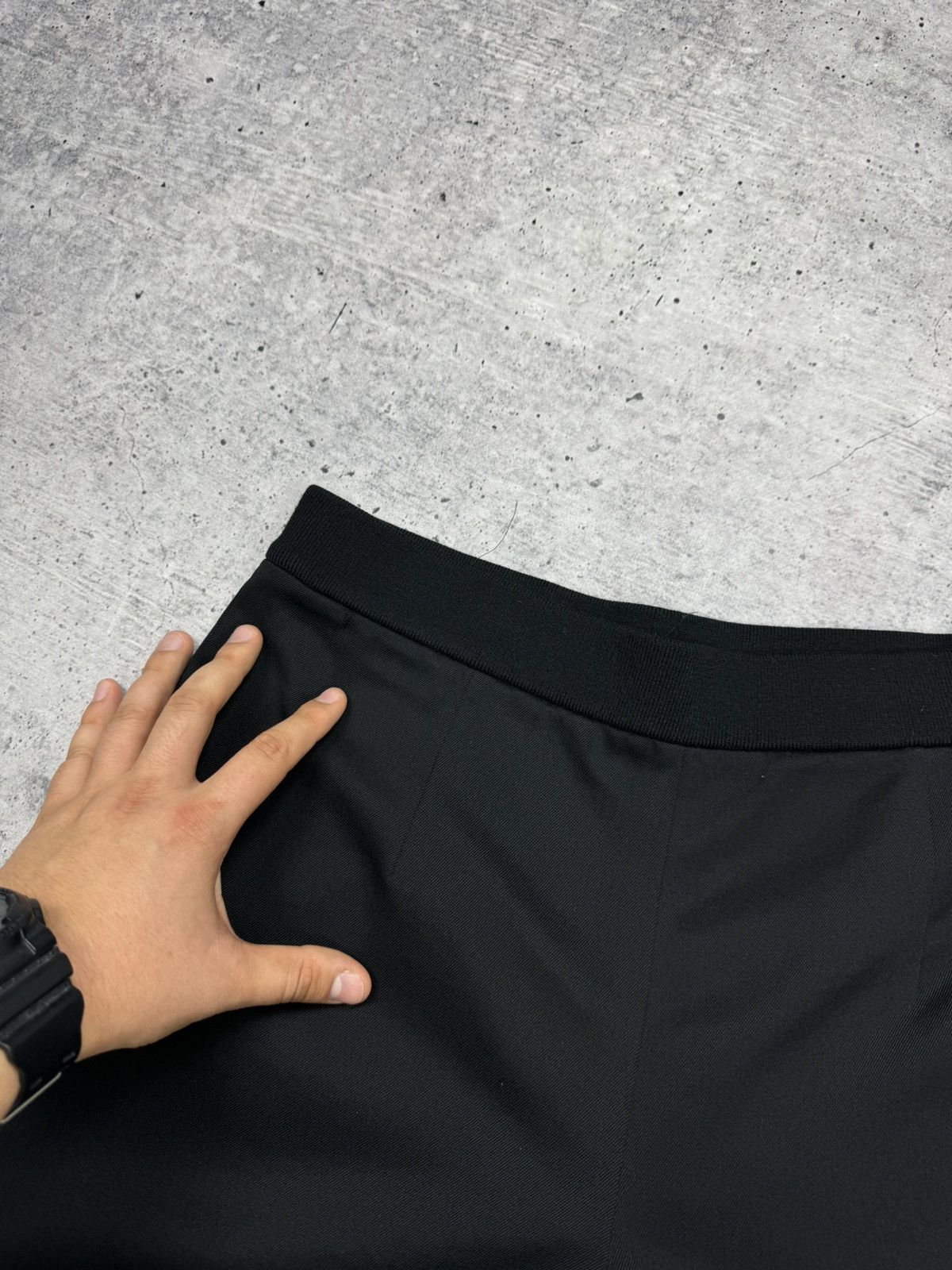 Designer × Jil Sander Vintage Jil Sander Luxury Y2K Style Black Zip Pants Trousers Size 27" / US 4 / IT 40 - 9 Thumbnail