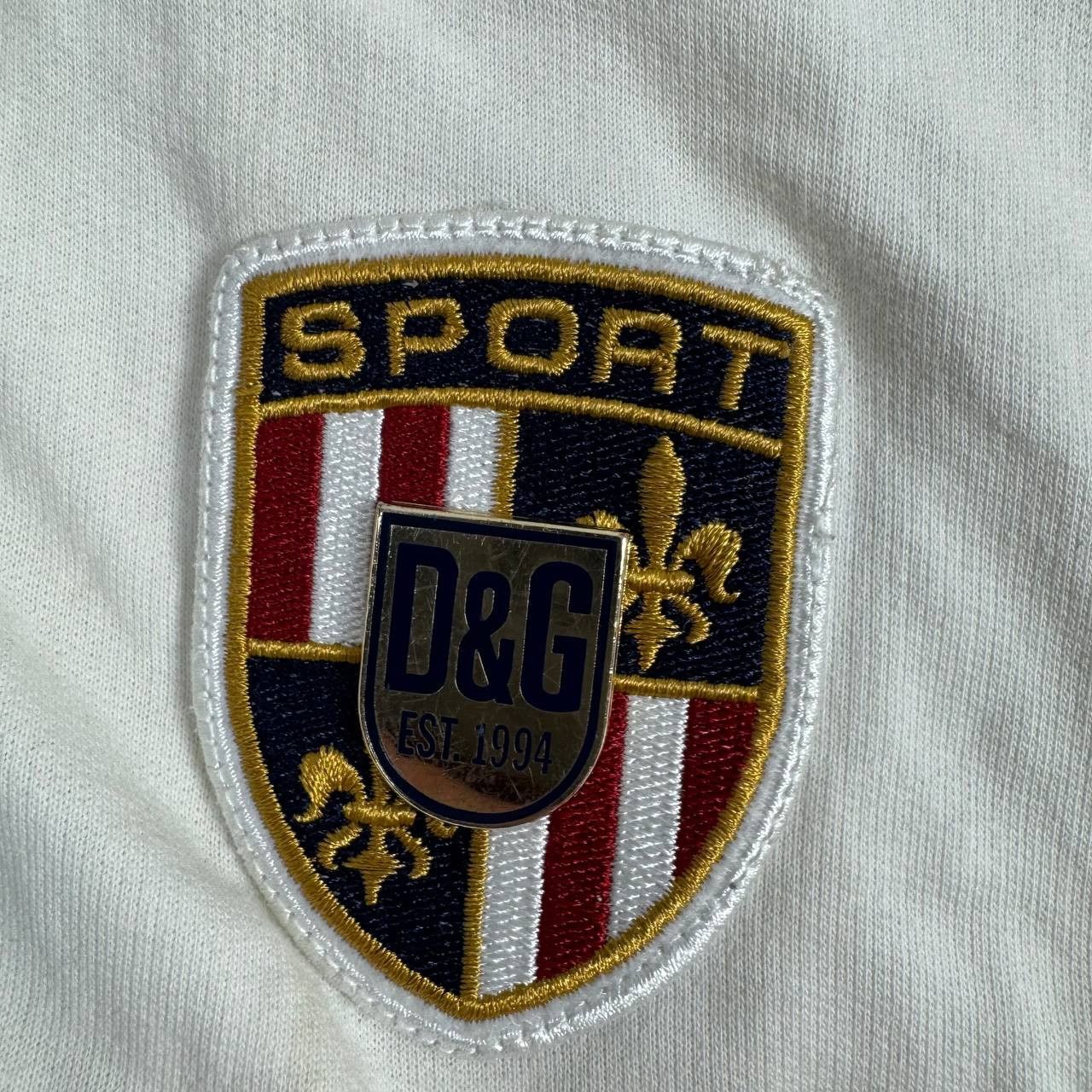 Dolce & Gabbana Dolce & Gabbana D&G Sport Track Jacket White Mens M Size US M / EU 48-50 / 2 - 4 Thumbnail
