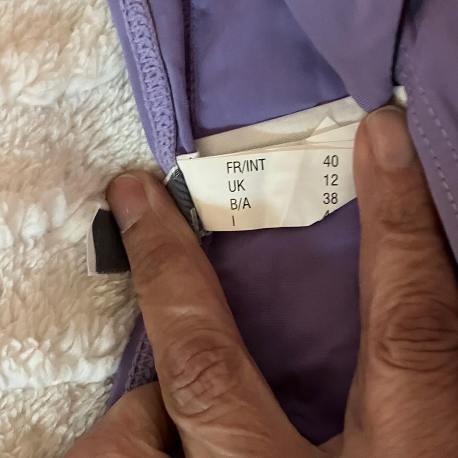 Other NWOT Etam Lavender Bow Bikini Set Size ONE SIZE - 4 Thumbnail
