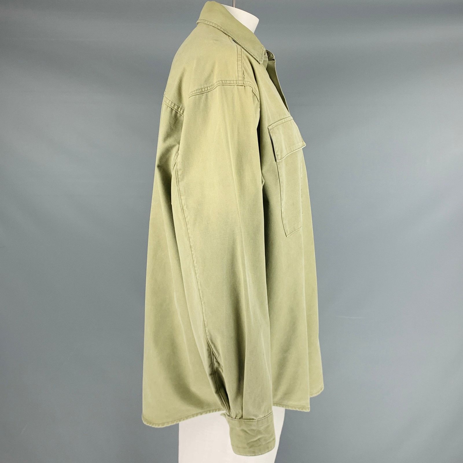Fear of God FEAR OF GOD Size L Khaki Cotton Jacket Size US L / EU 52-54 / 3 - 3 Thumbnail