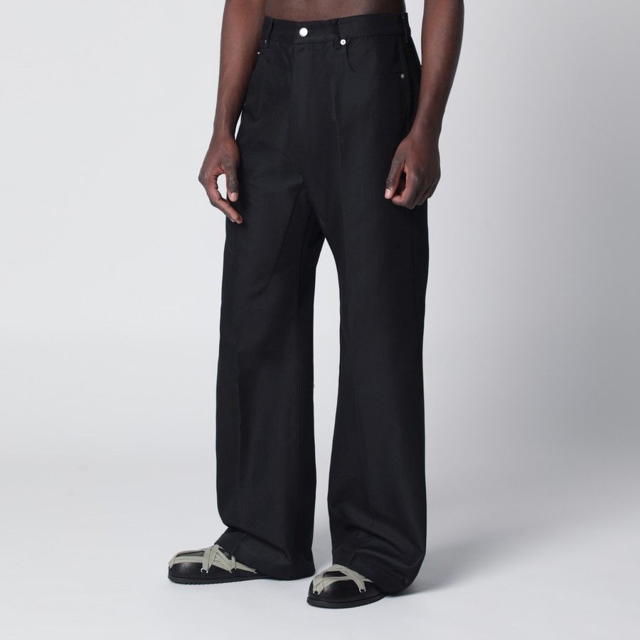 Rick Owens 💥SAMPLE GETH CORDURA HDU JEANS WIDE LEG Size US 31 - 3 Thumbnail