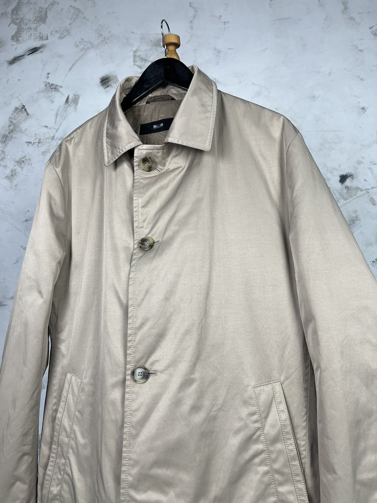 Hugo Boss Hugo Boss Trench Coat Jacket Size 54 XL Size US XL / EU 56 / 4 - 3 Thumbnail