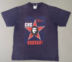Ernesto Che Guevara Vintage T-shirt the Roxx S Print Black 