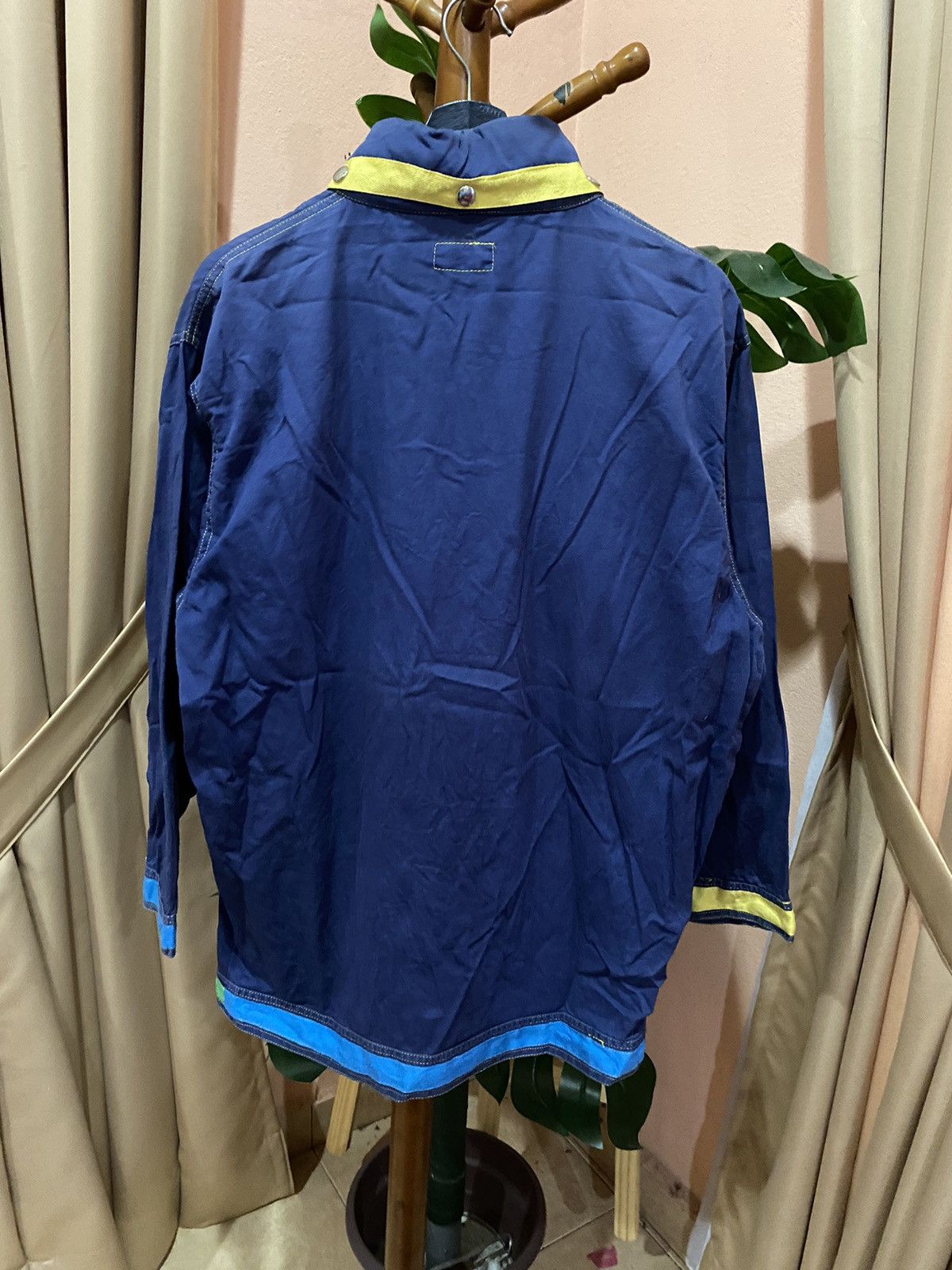 Vintage VINTAGE MODIGLIANI BLUE INDIGO JACKET Size US S / EU 44-46 / 1 - 9 Thumbnail