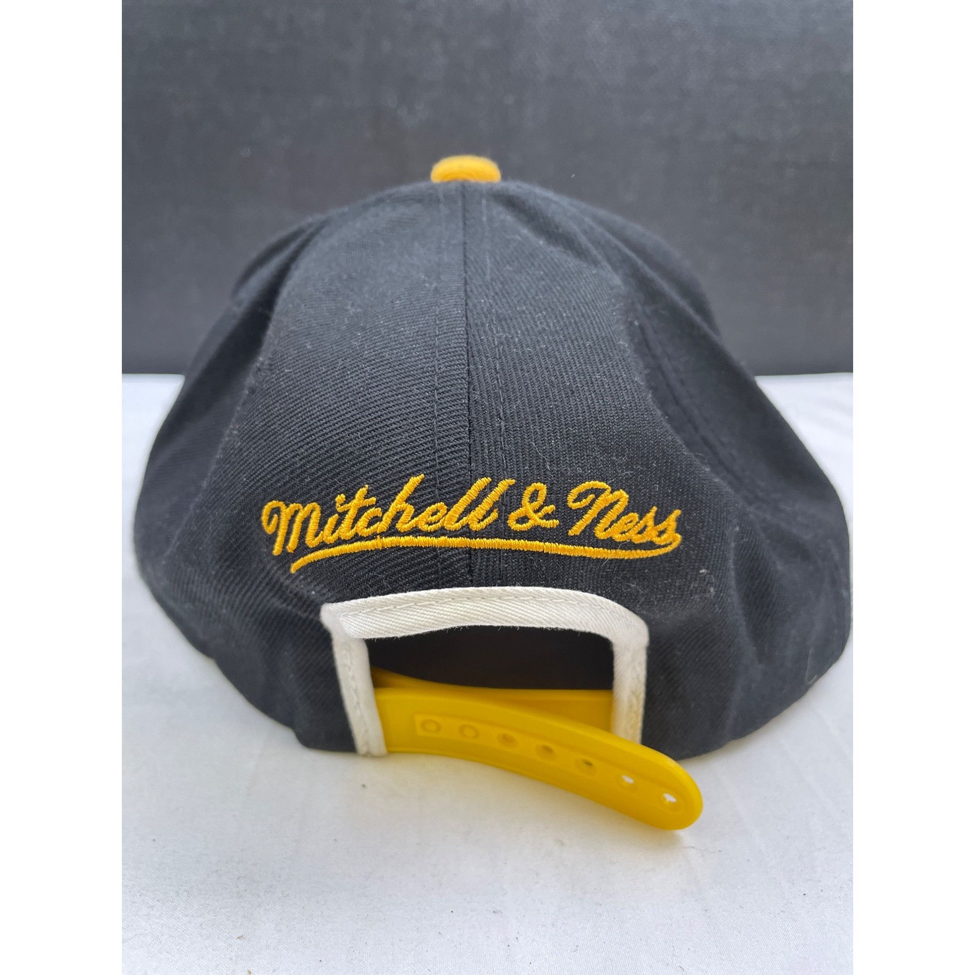 Mitchell & Ness Mitchell & Ness Steelers Yellow/Black Unisex Hat /Cap Adjust Size ONE SIZE - 4 Thumbnail