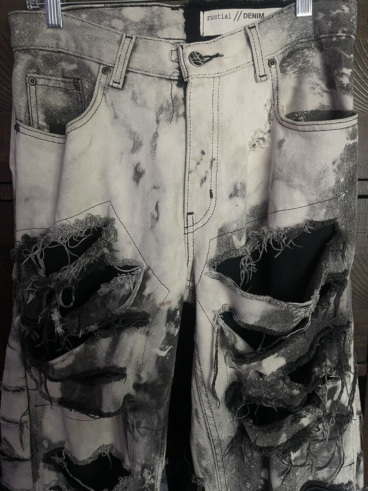 Other Rustiall Dirty Snow Denim Size US 30 / EU 46 - 2 Thumbnail