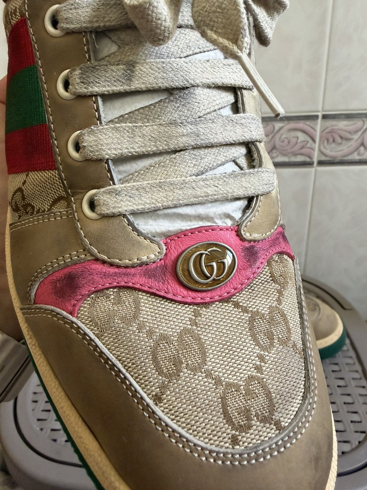 Gucci Gucci Screener Sneakers Size US 11 / EU 44 - 8 Thumbnail