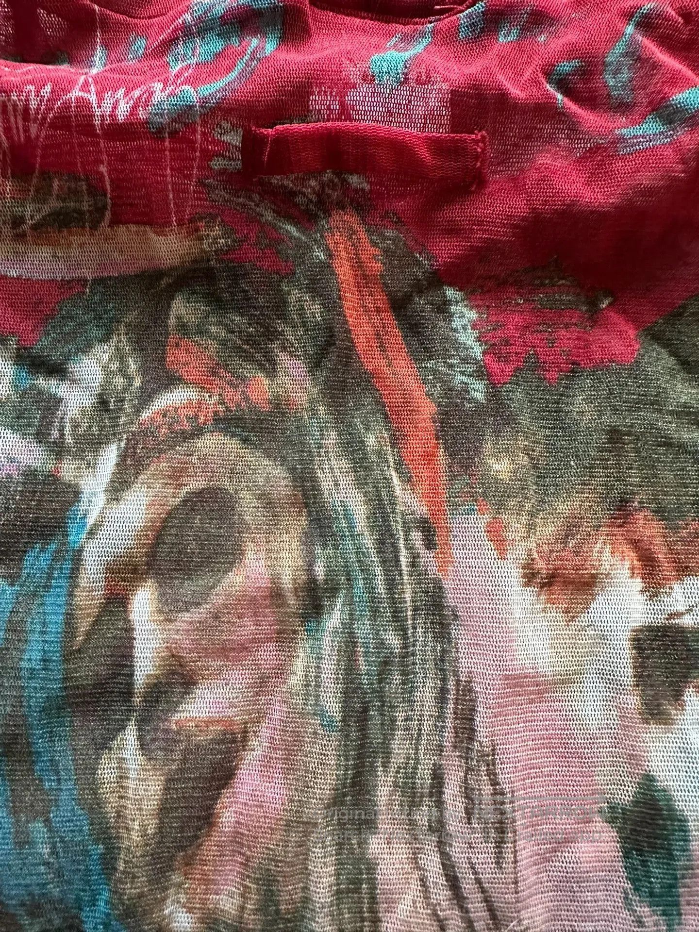 Jean Paul Gaultier Jean Paul Gaultier Portrait Tulle Top. Size M / US 6-8 / IT 42-44 - 4 Thumbnail