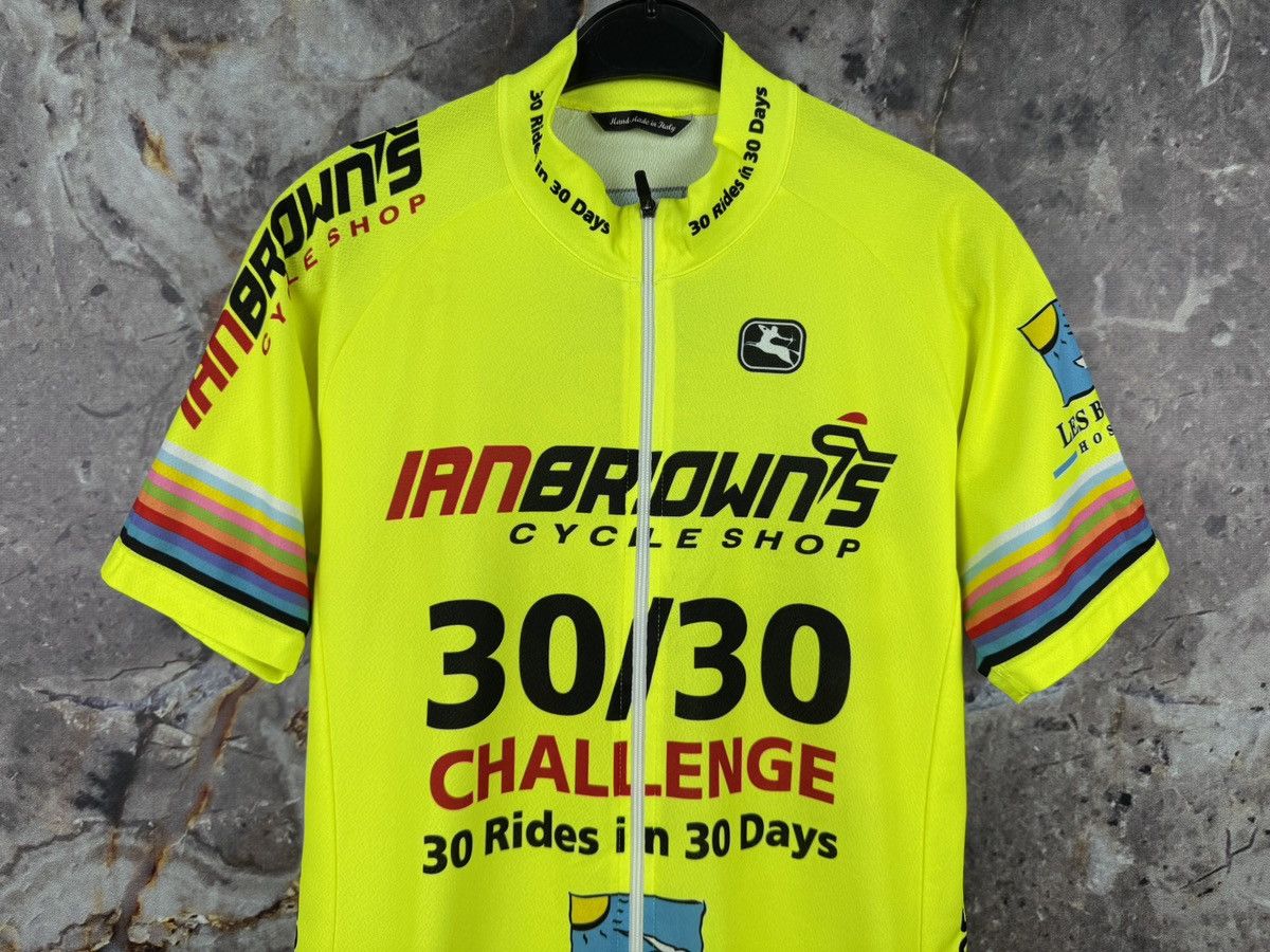 Other Cycling Jersey Ian Browns Neon Yellow Full Zip Bike Shirt 🚴‍♂️ Size US M / EU 48-50 / 2 - 3 Thumbnail