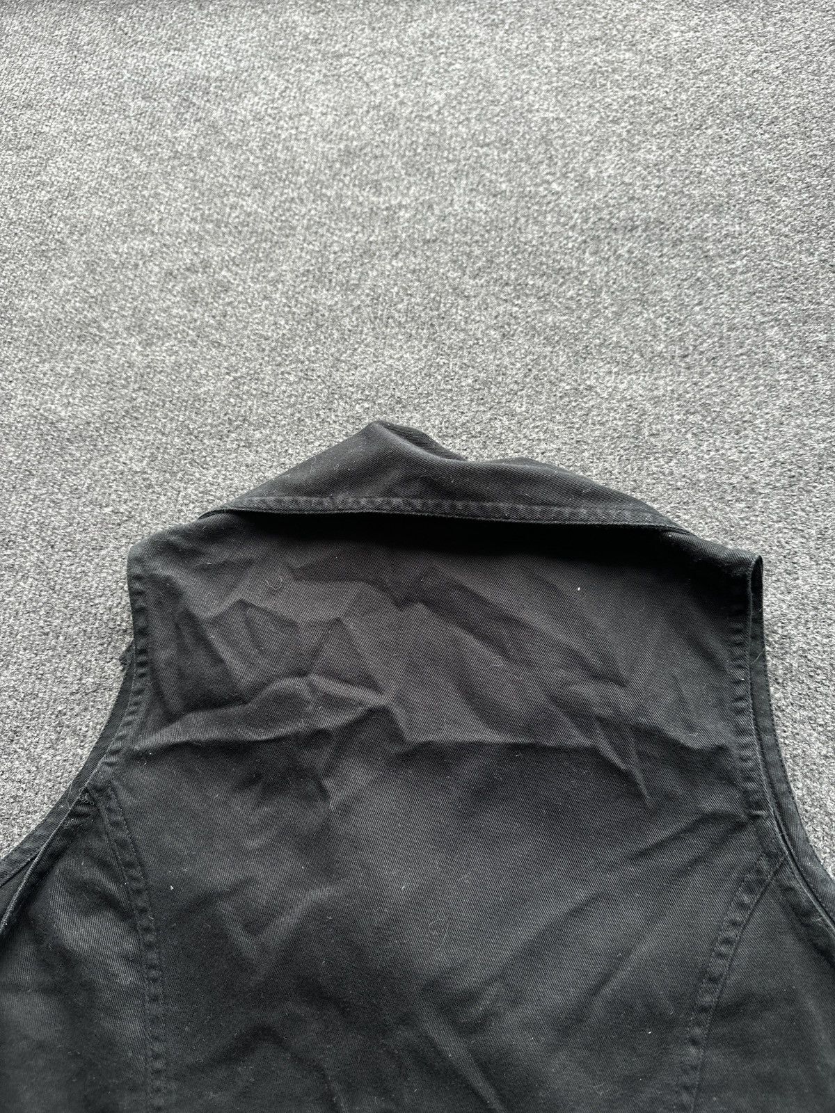 Harley Davidson 🚨VNTG HARLEY DAVIDSON WOMEN BLACK WEST JACKET LOGO Size M / US 6-8 / IT 42-44 - 10 Thumbnail