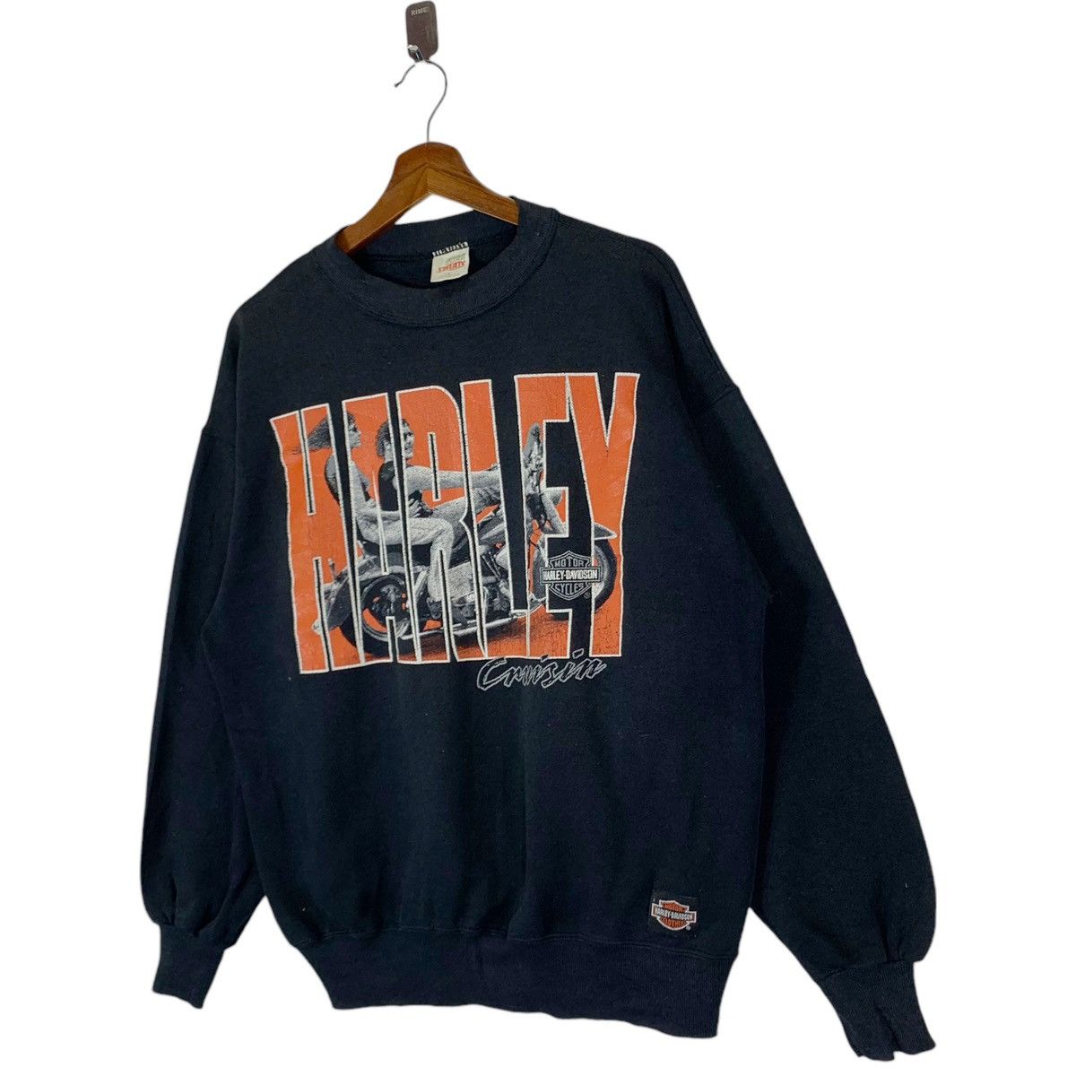 Harley Davidson × Vintage 90s HARLEY DAVIDSON MOTORCYCLE HOUSE MILWAUKEE Size US L / EU 52-54 / 3 - 4 Thumbnail