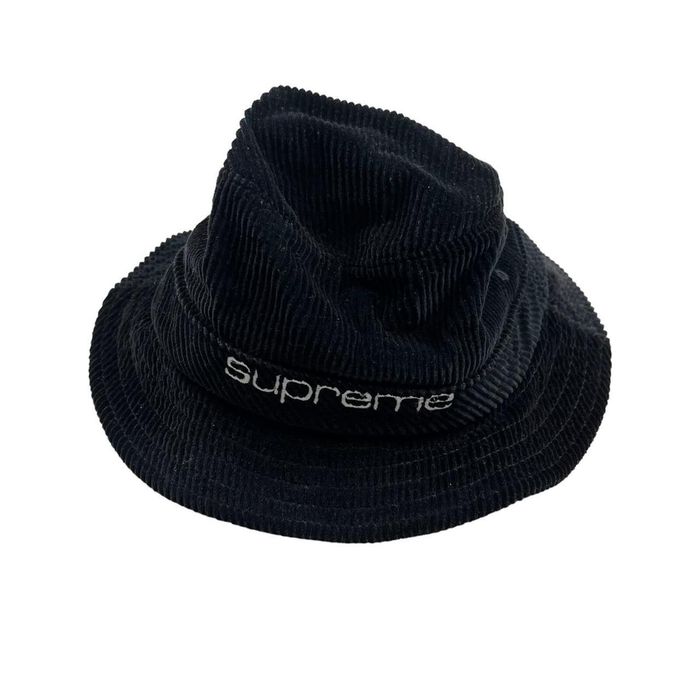 Supreme Supreme Corduroy Bucket Hat in Black | Grailed