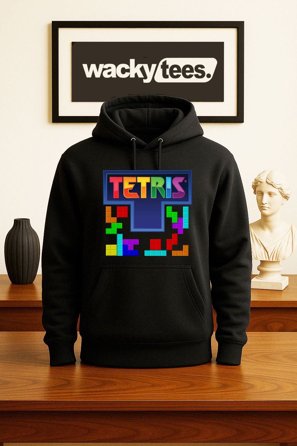 Other Tetris Brick Game Retro Classic Graphic Tee Shirt Size US L / EU 52-54 / 3 - 4 Thumbnail