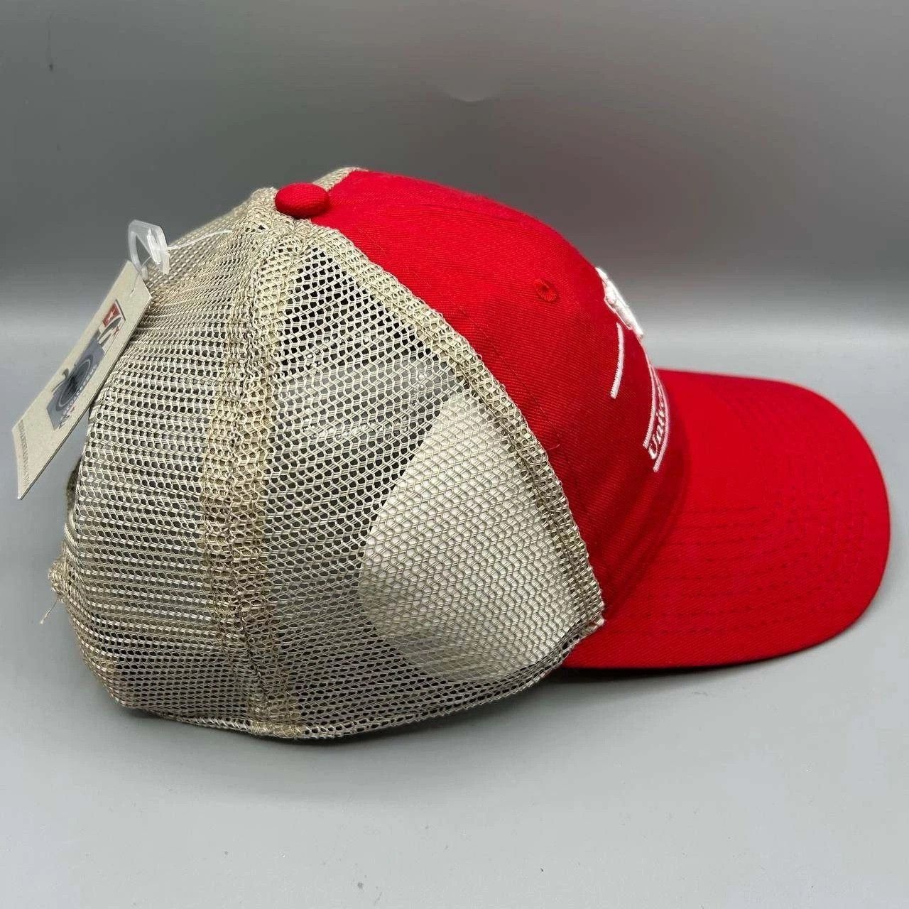 The Game Vintage Houston Cougars Trucker Hat Men Red NCAA Snap Back Size ONE SIZE - 4 Thumbnail