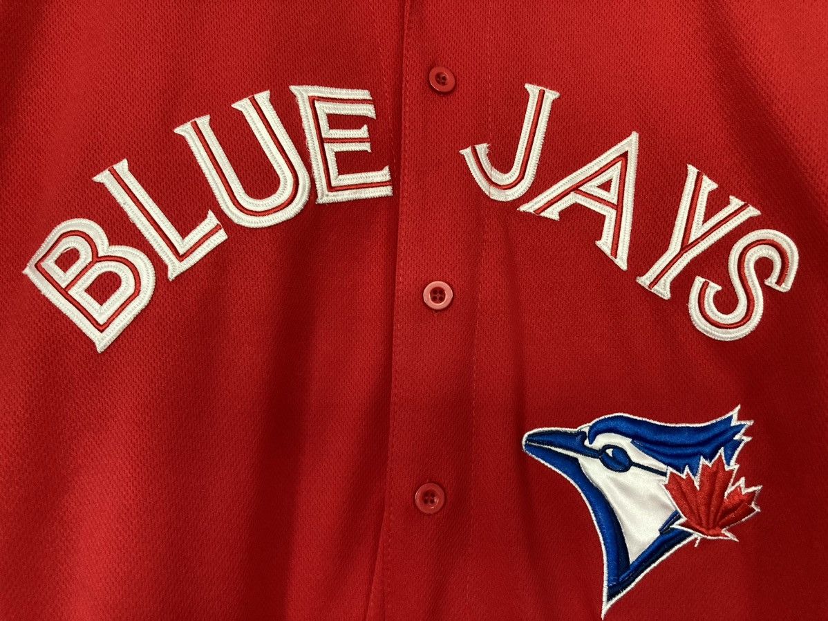 MLB MAJESTIC TORONTO BLUE JAYS BAUTISTA JERSEY CANADA DAY MLB 54 Size US XL / EU 56 / 4 - 3 Thumbnail