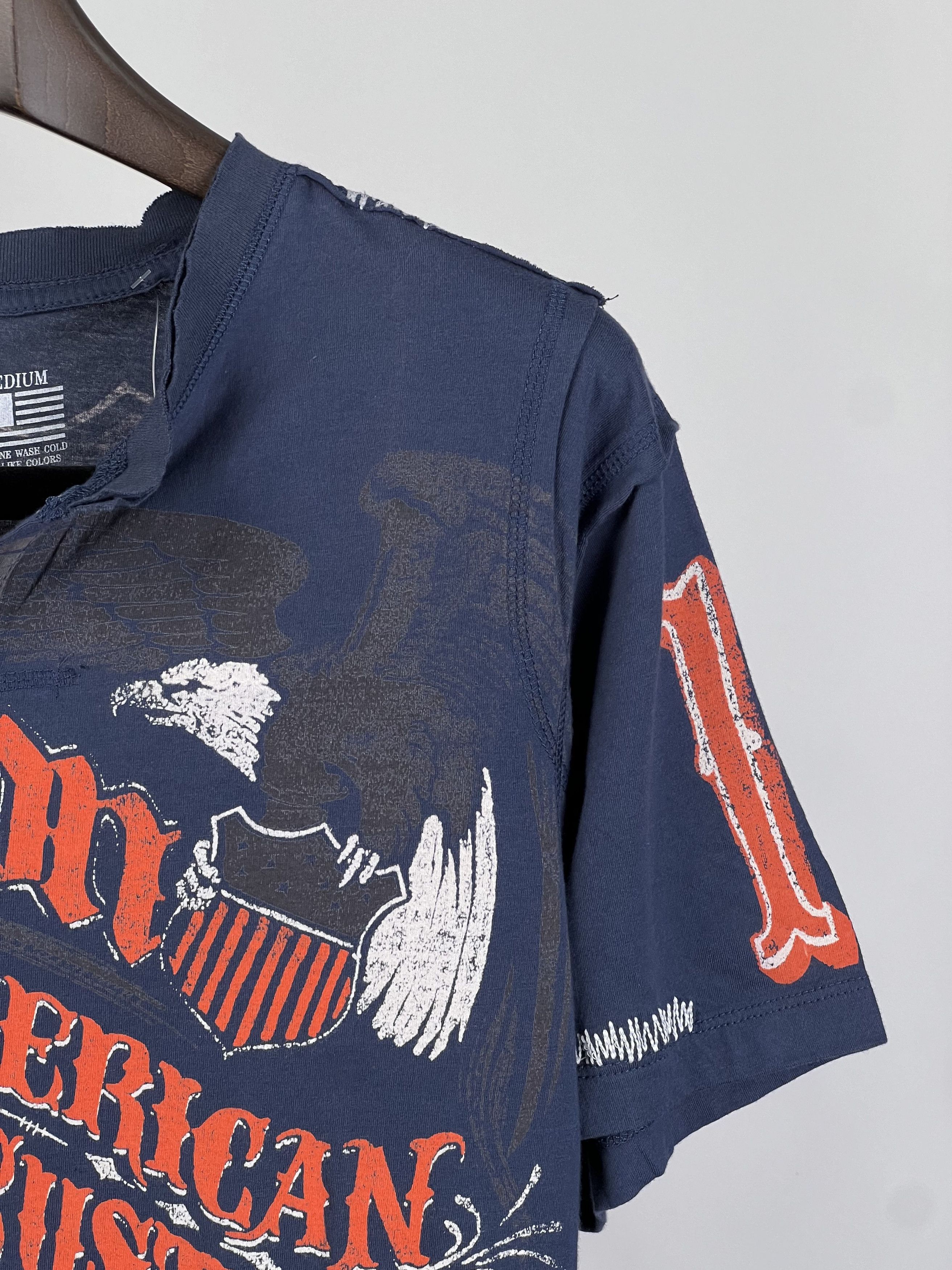 Affliction Brand new AMERICAN CUSTOMS SS TEE Size US XL / EU 56 / 4 - 3 Thumbnail