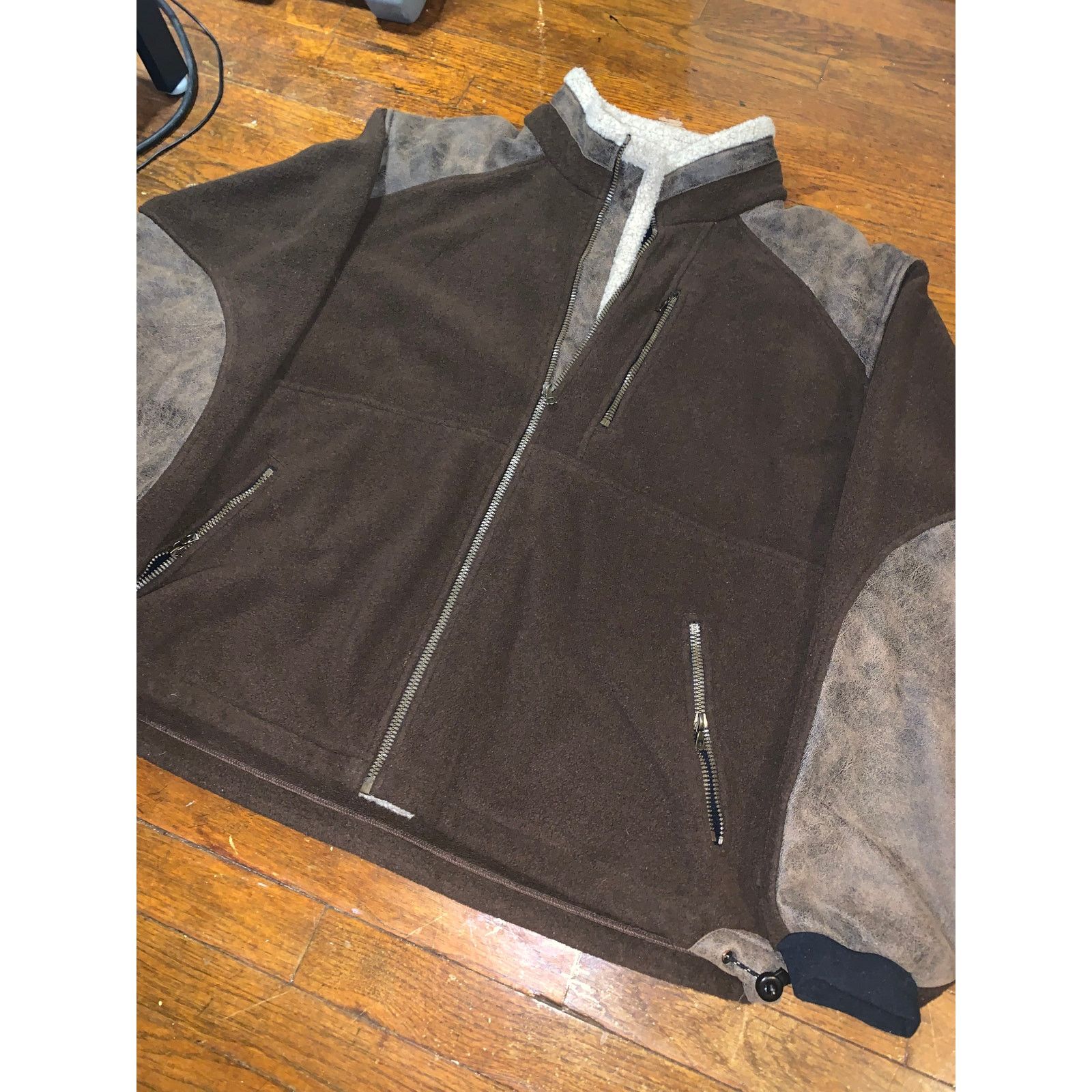 Kuhl KUHL Alpenwurx Fleece Jacket XL Brown Sherpa Lined Full Zip Size US XL / EU 56 / 4 - 2 Thumbnail