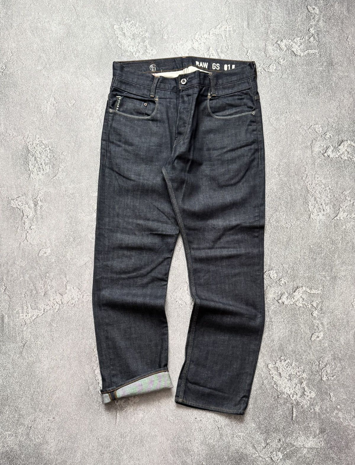 G-Star × Japanese Brand G star raw 34/30 new radar tapered breach embro denim pant Size US 34 / EU 50 - 7 Thumbnail