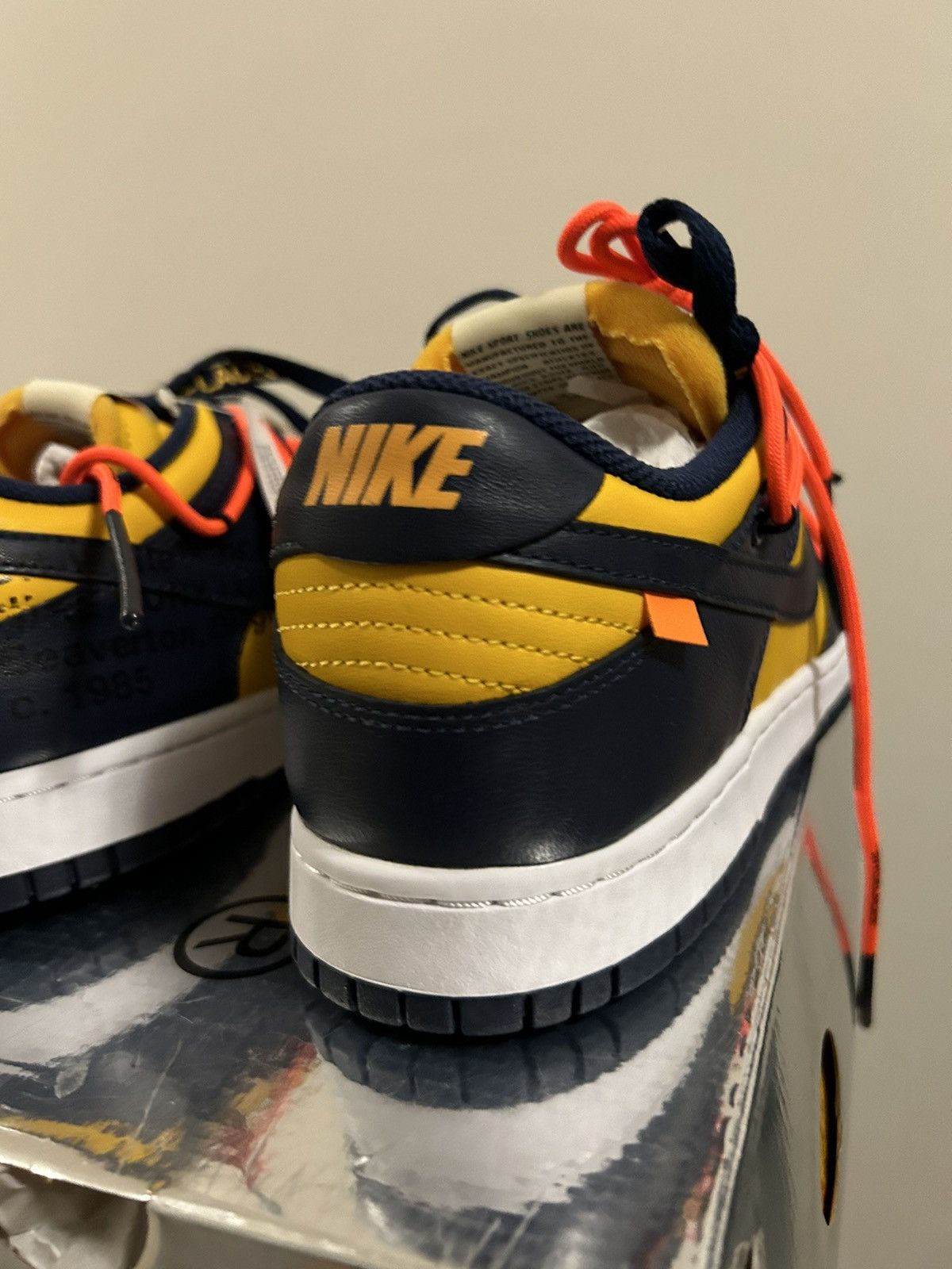 Nike × Off-White NIKE x OFF-WHITE Virgil Abloh Dunk low Size US 9 / EU 42 - 13 Thumbnail