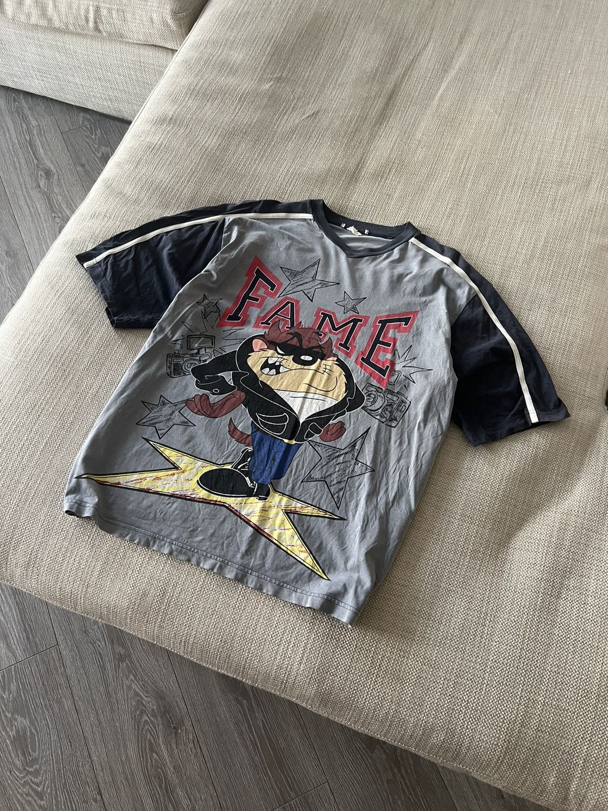 Vintage × Warner Bros Vintage 💥 Warner Bros Taz T-Shirt Movie Size US L / EU 52-54 / 3 - 4 Thumbnail